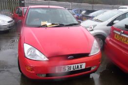 T531 UAX - Ford Focus Zetec