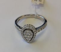 White Gold Diamond Ring. RRP £3,390