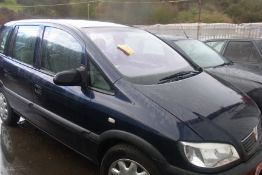 GV51 FYT - Vauxhall Zafira 16V Club