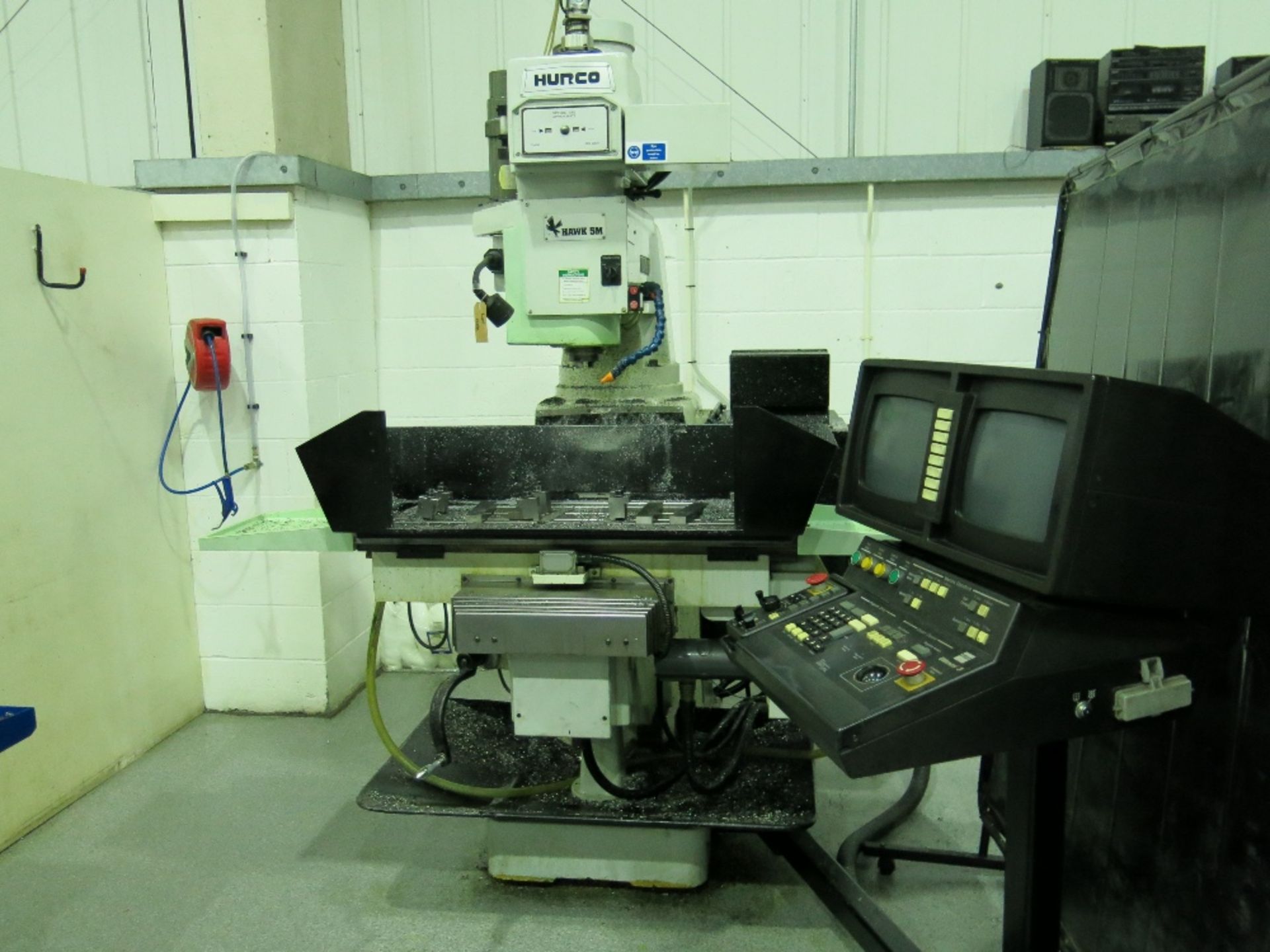 Hurco Hawk 5D/5M CNC turret mill - Image 2 of 4