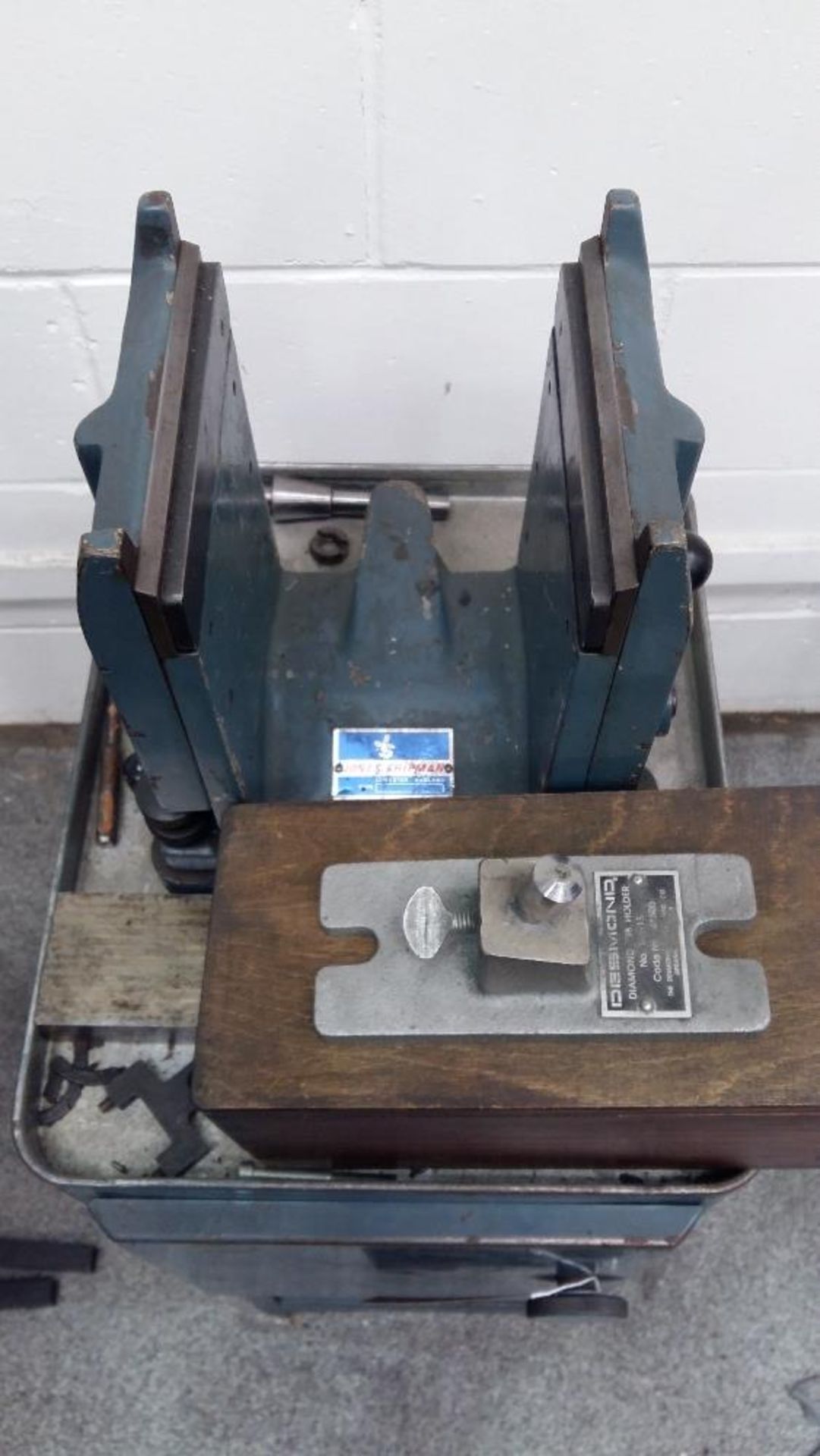 Jones & Shipman grinding wheel setting unit and cabinet - Image 2 of 6