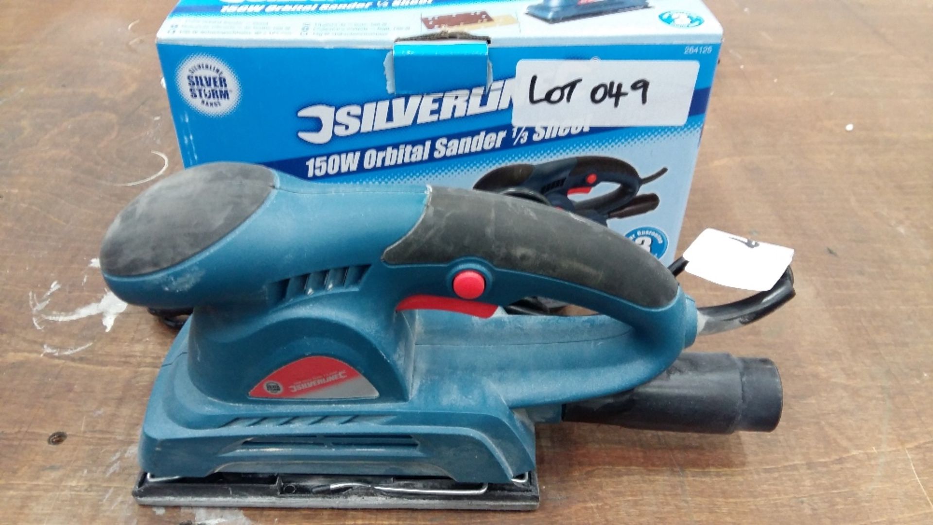 Silverline 150W Orbital Sander 1/3 Sheet