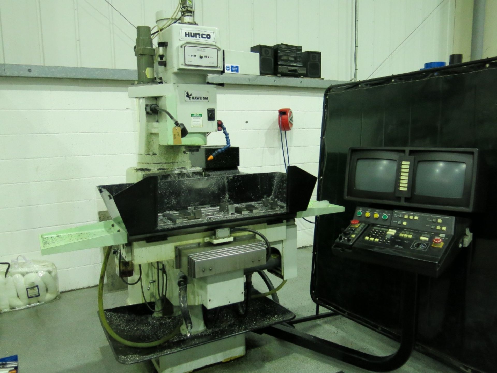 Hurco Hawk 5D/5M CNC turret mill