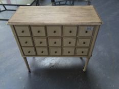 Shabby Chic Fifteen Drawer Cabinet