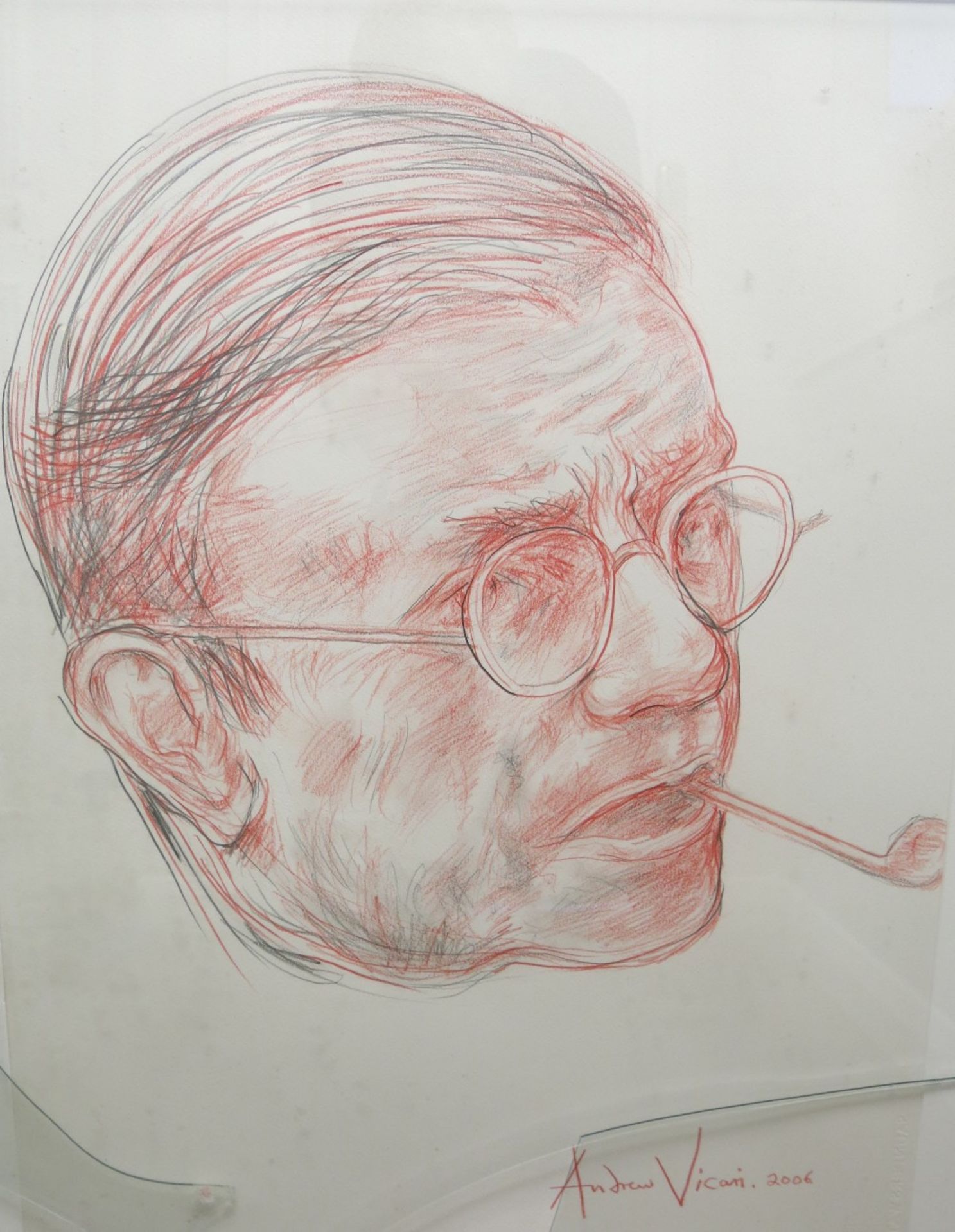 Jean Paul Sartre - Portrait