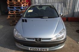 FG03 OVS - Peugeot 206 LX Auto