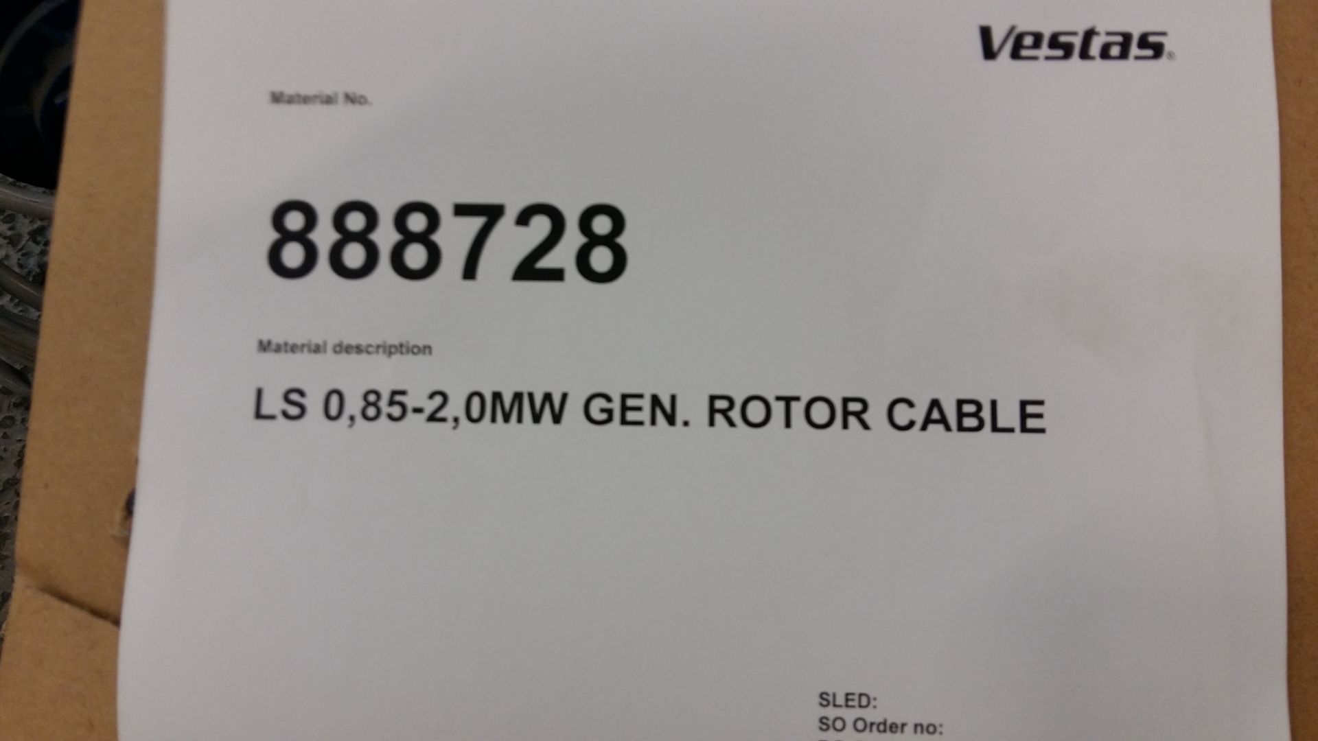 Quantity Of Items From The Cables & Wires Material Group - Bild 4 aus 8