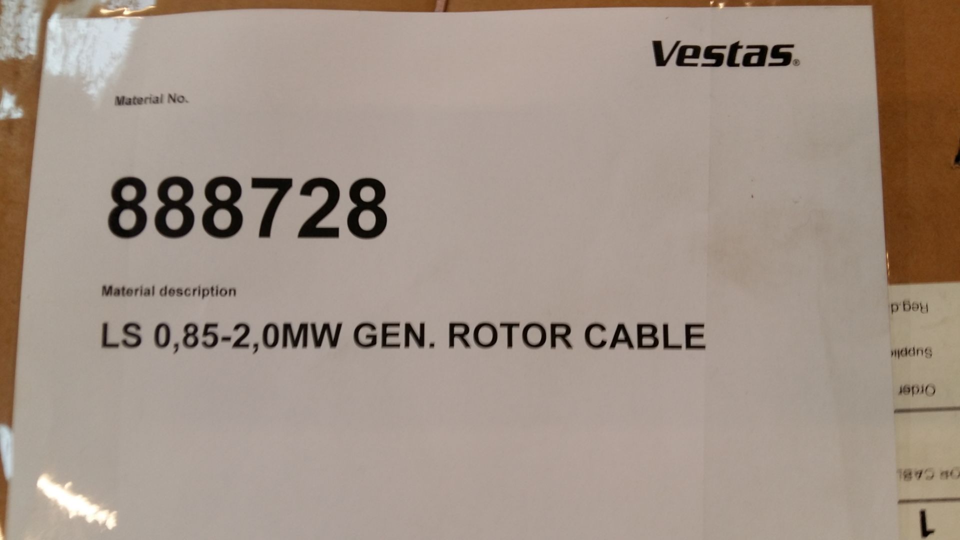 Quantity Of Items From The Cables & Wires Material Group - Bild 3 aus 8