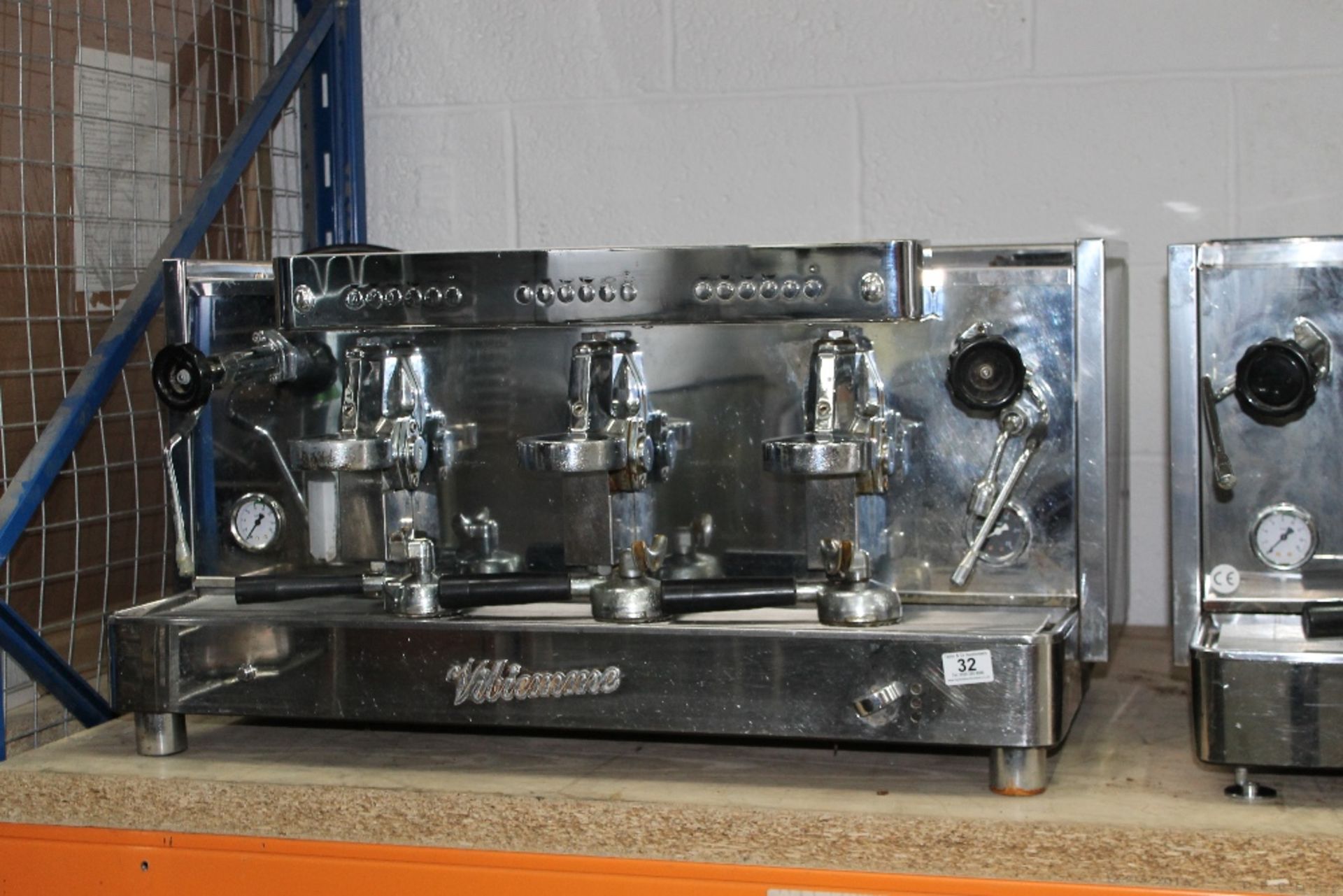 Viliemme Three Group Espresso Coffee Machine with 3 knockout heads