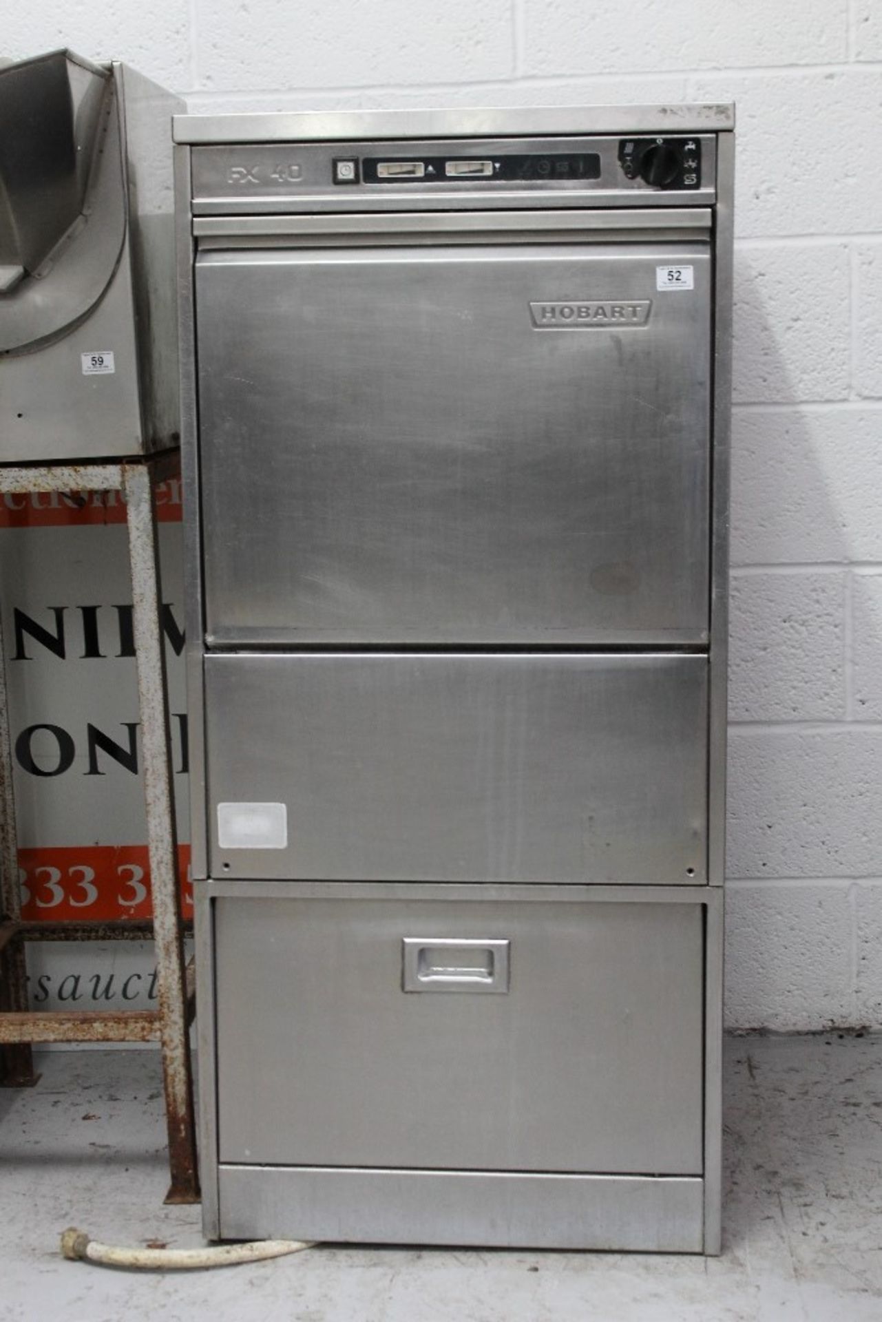 Hobart FX40 Dish Washer – Tested - NO VAT