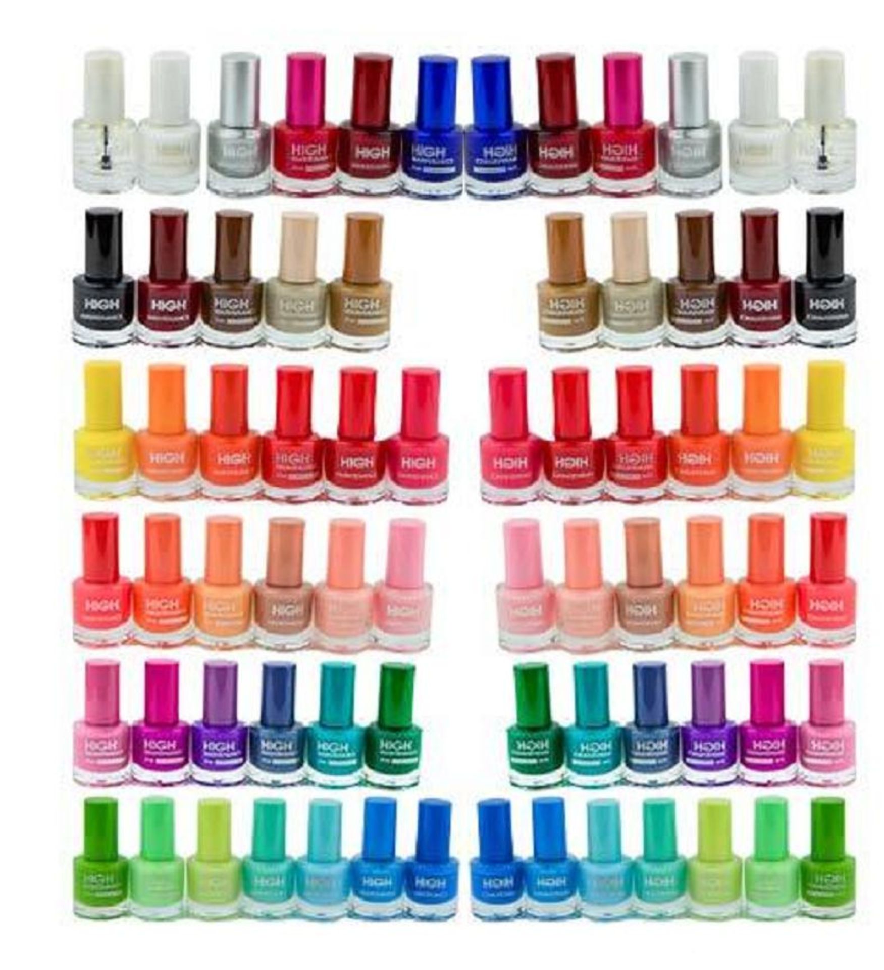 8640 Nail Varnishes – 36 Shades – 240 of each shade - NO VAT – UK Delivery £90