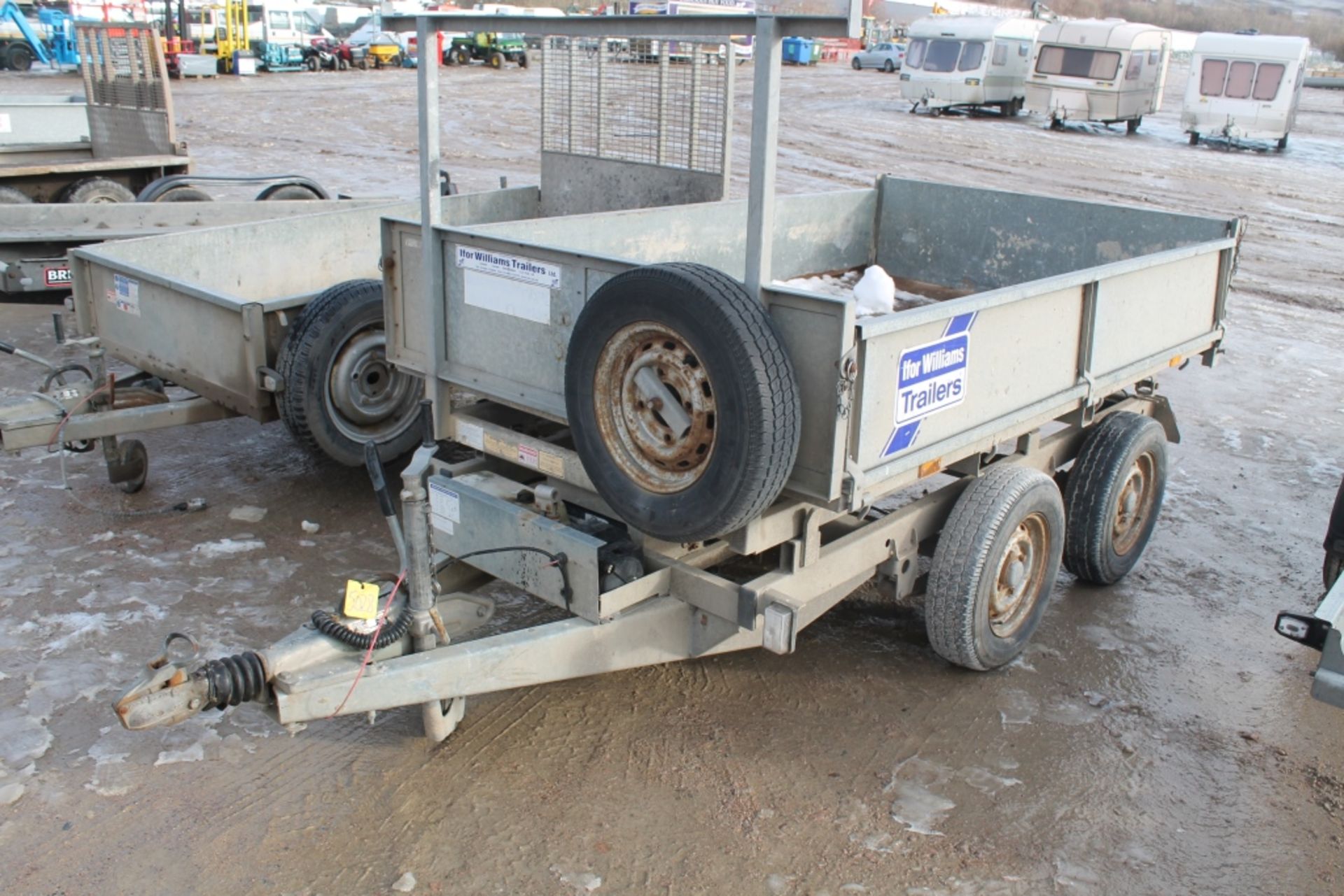 IFOR WILLIAMS T785 TIPPING TRAILER  REMOTE IN P/CABIN