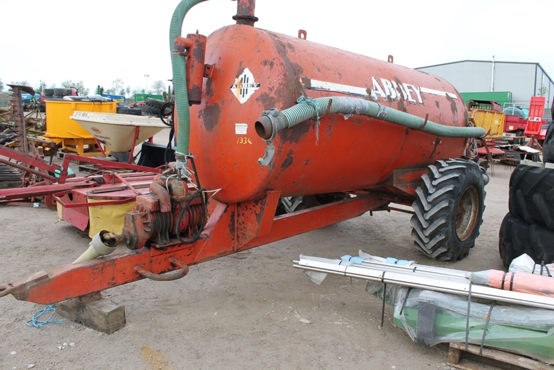 ABBEY SLURRY TANKER WITH PTO