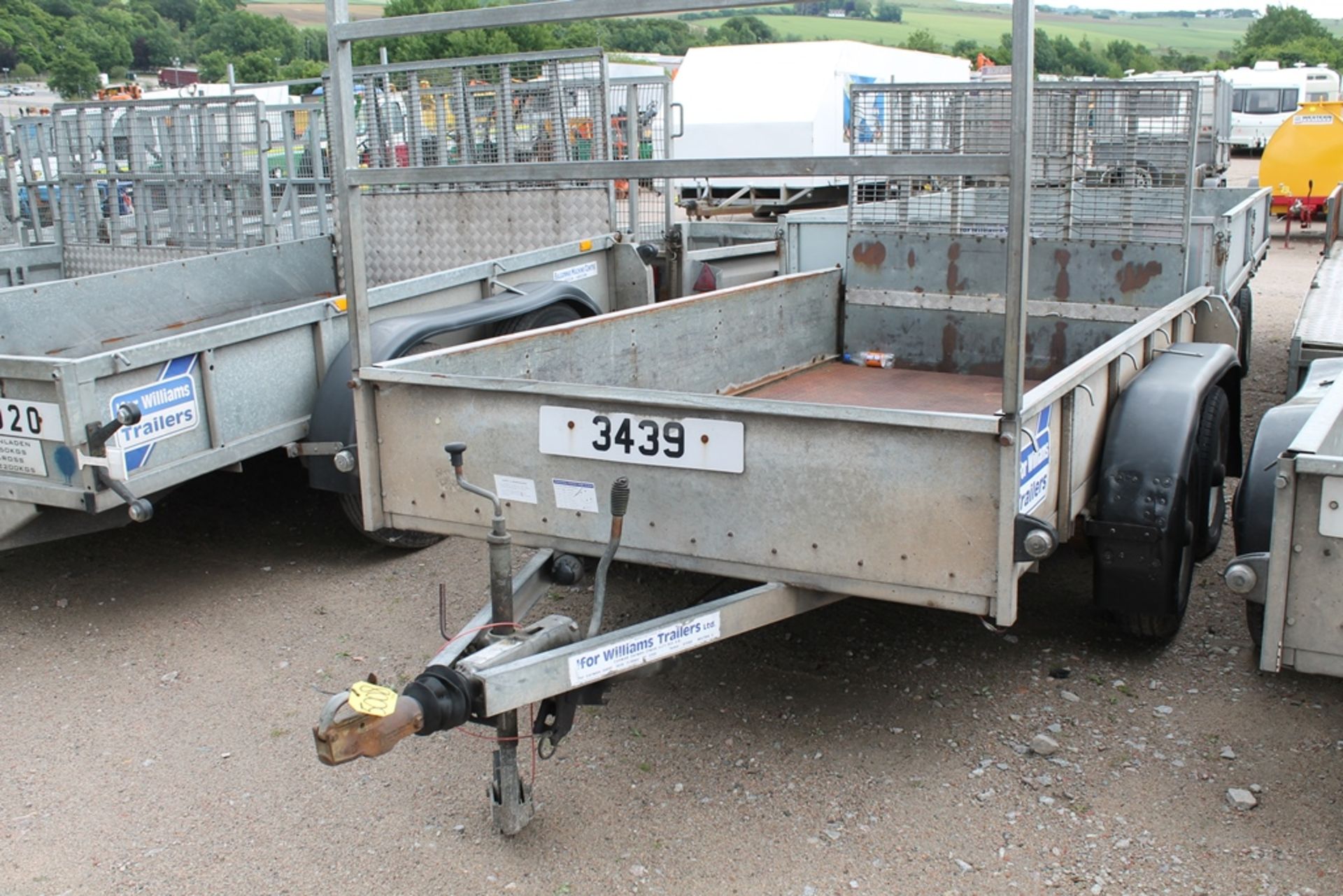 IFOR WILLIAMS CAR TRAILER (3439)