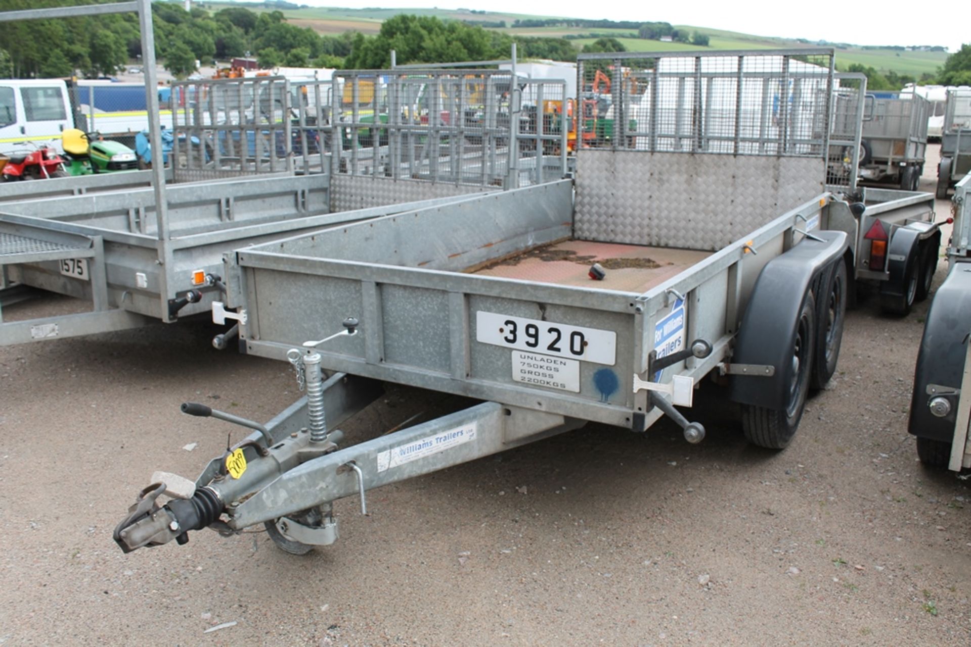 IFOR WILLIAMS CAR TRAILER (3920)