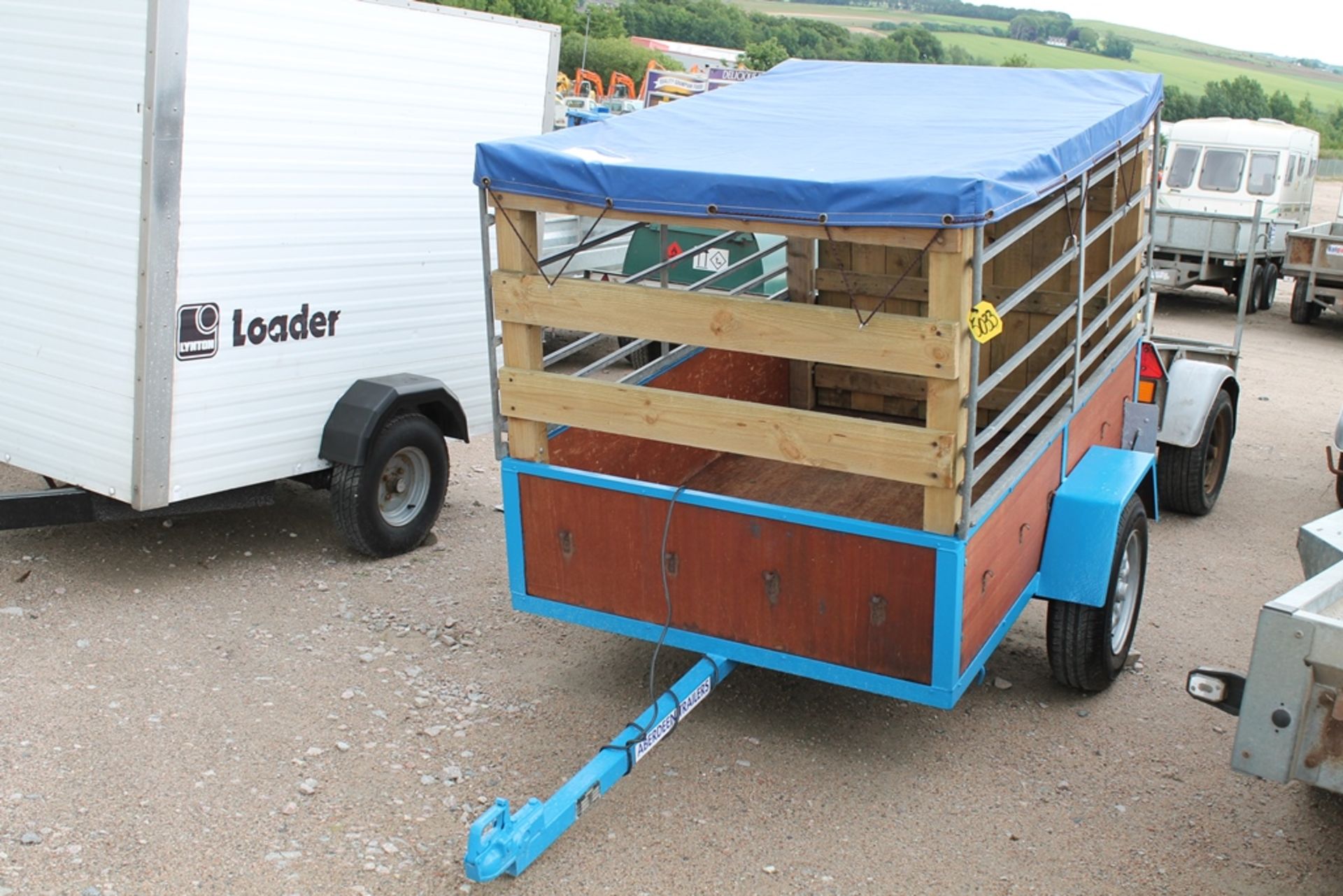 ABERDEEN TRAILERS 6' X 4' TRAILER WITH COVER