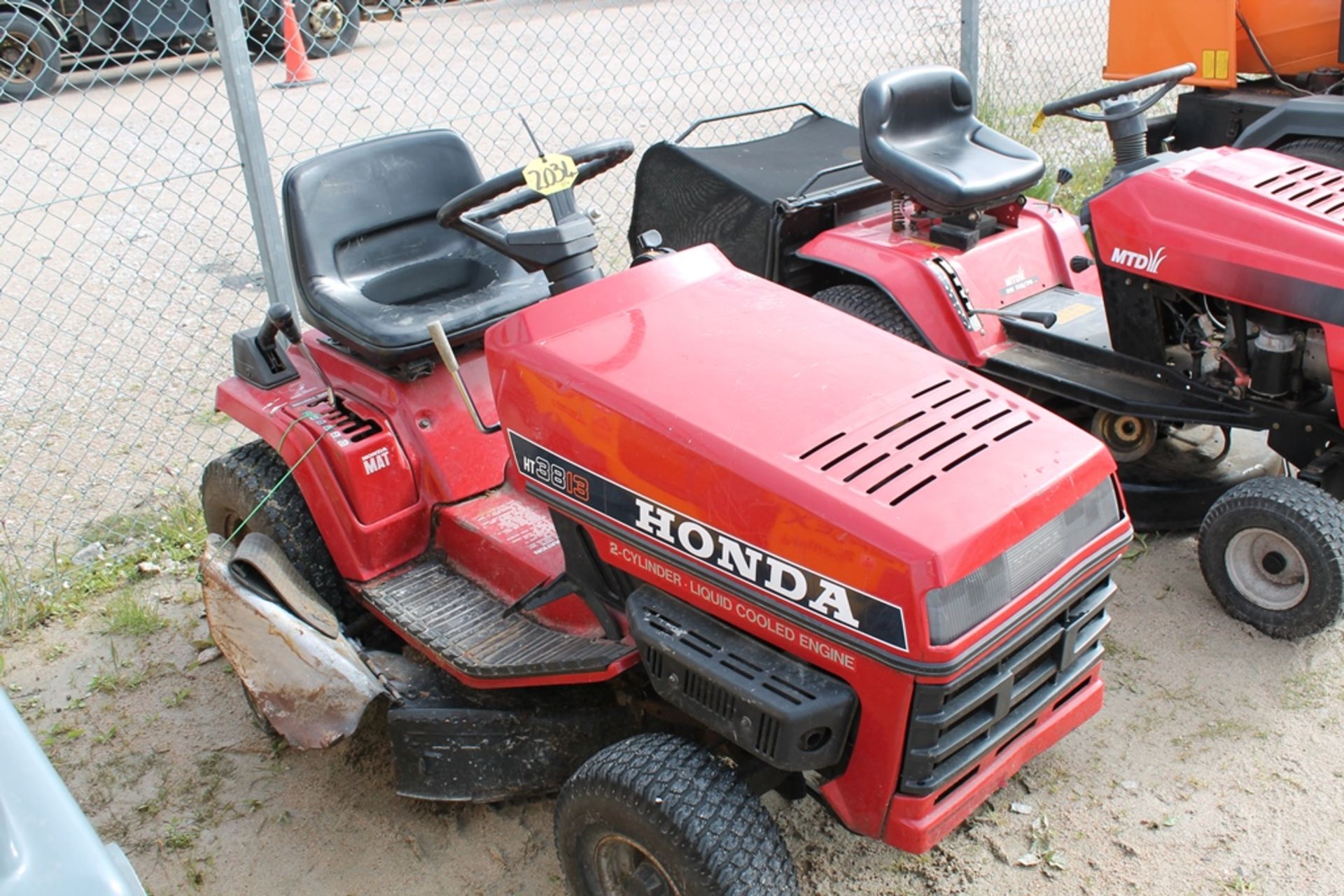 HONDA RIDE ON MOWER