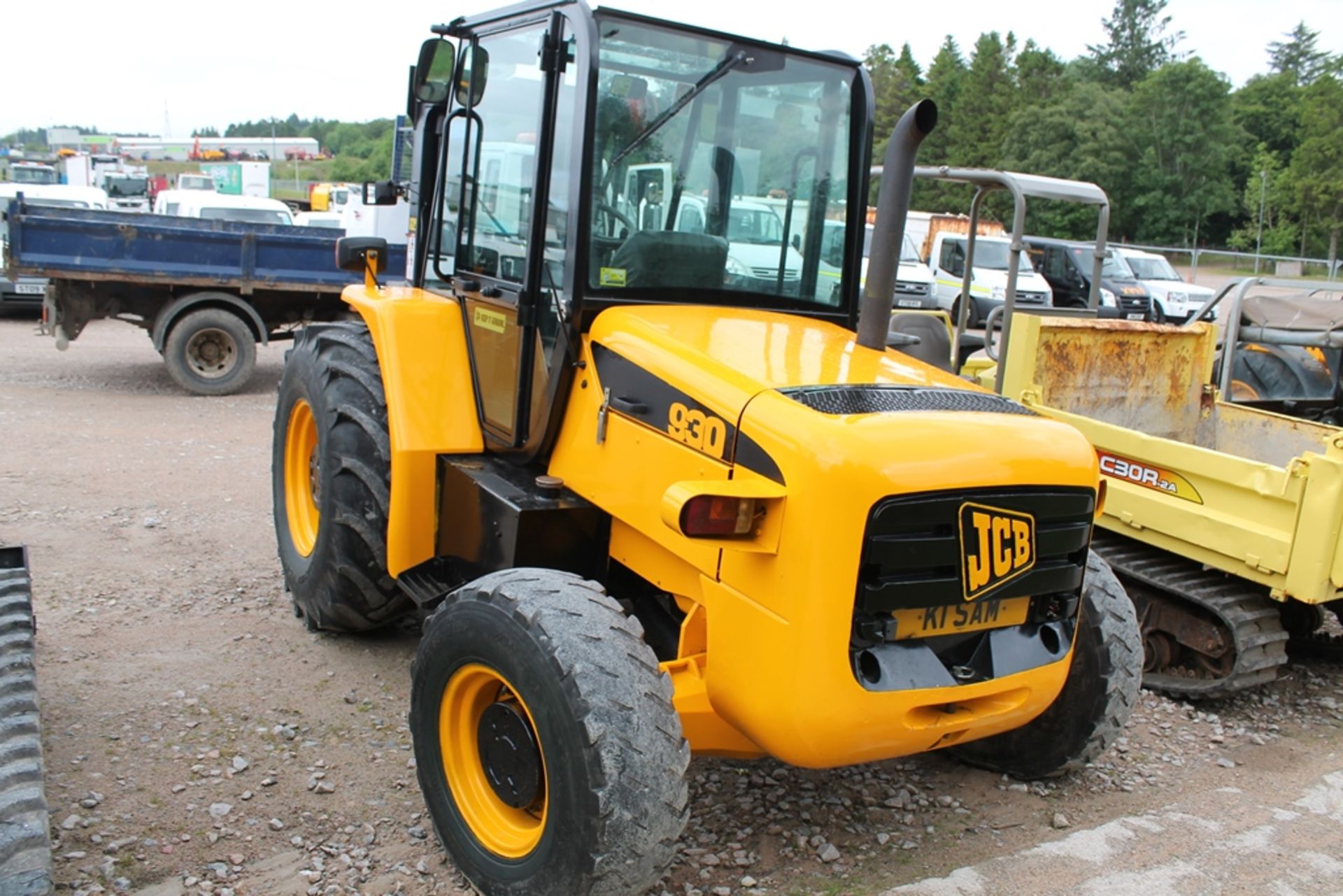 K1 SAM, , JCB 930 4WD, , 18, 143 HOURS - UNCHECKED, , YEAR 2003, , PLUS VAT, - Image 2 of 5