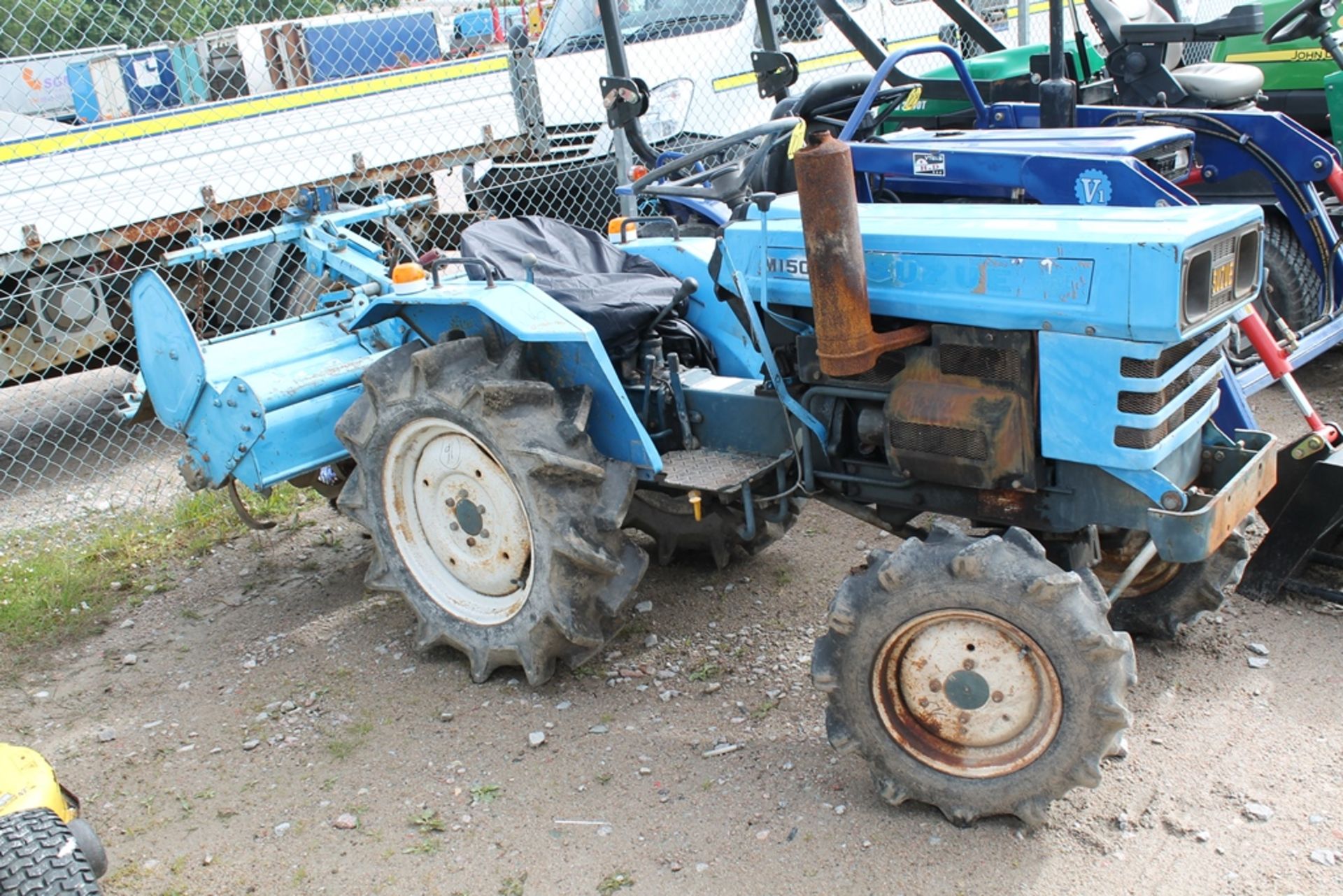 MITSI MINI TRACTOR C/W TILLER KEY IN P/CABIN