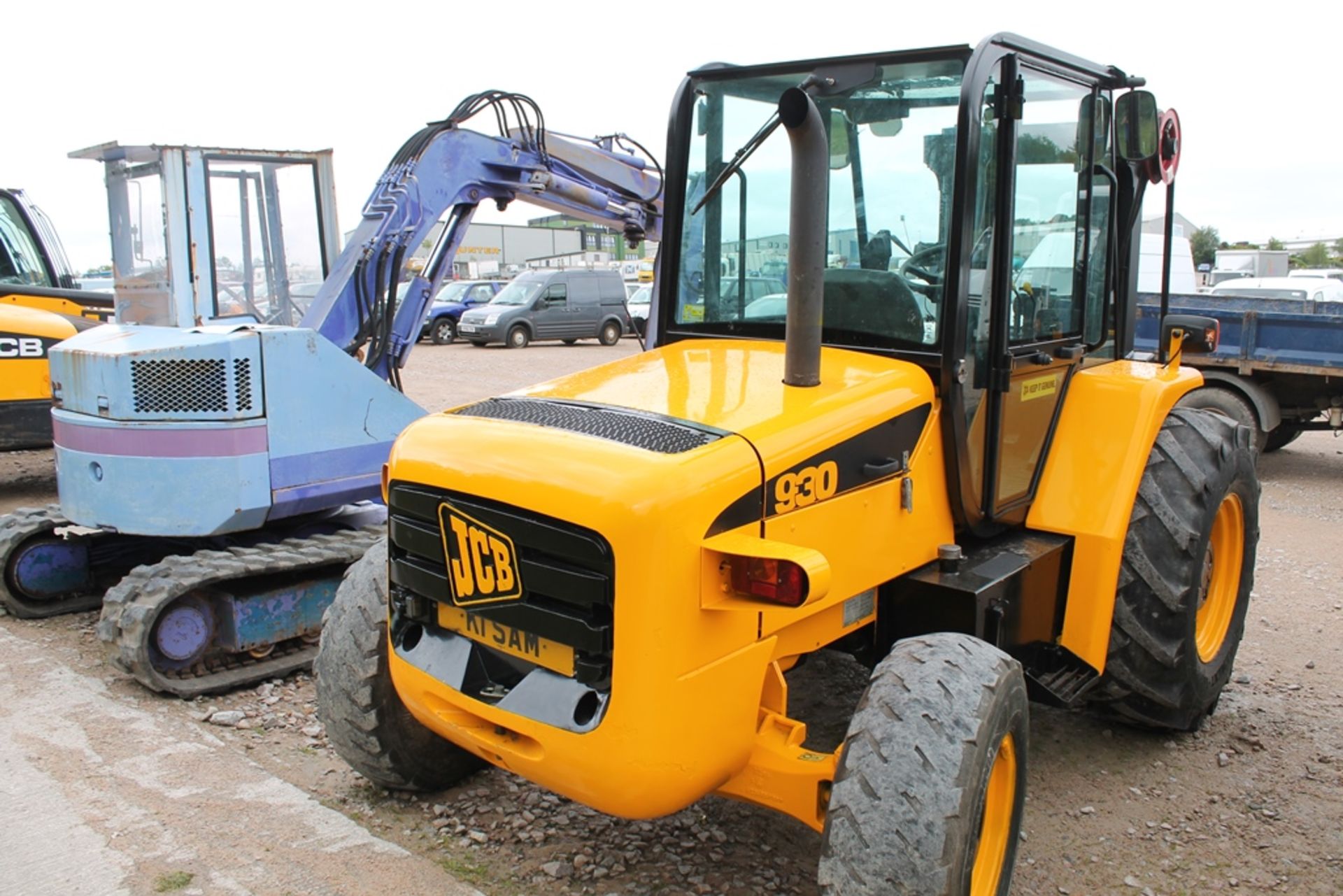 K1 SAM, , JCB 930 4WD, , 18, 143 HOURS - UNCHECKED, , YEAR 2003, , PLUS VAT, - Image 3 of 5