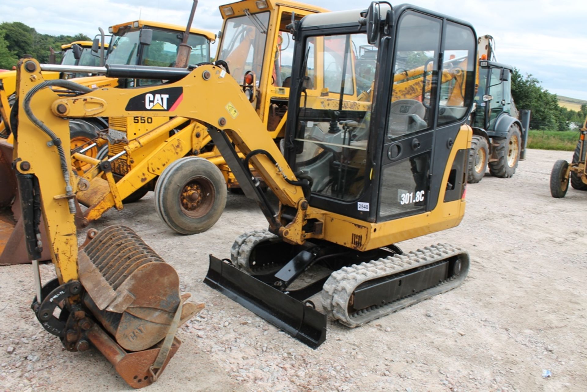 CATERPILLAR 301.8, , C/W 5 BUCKETS, , PLUS VAT