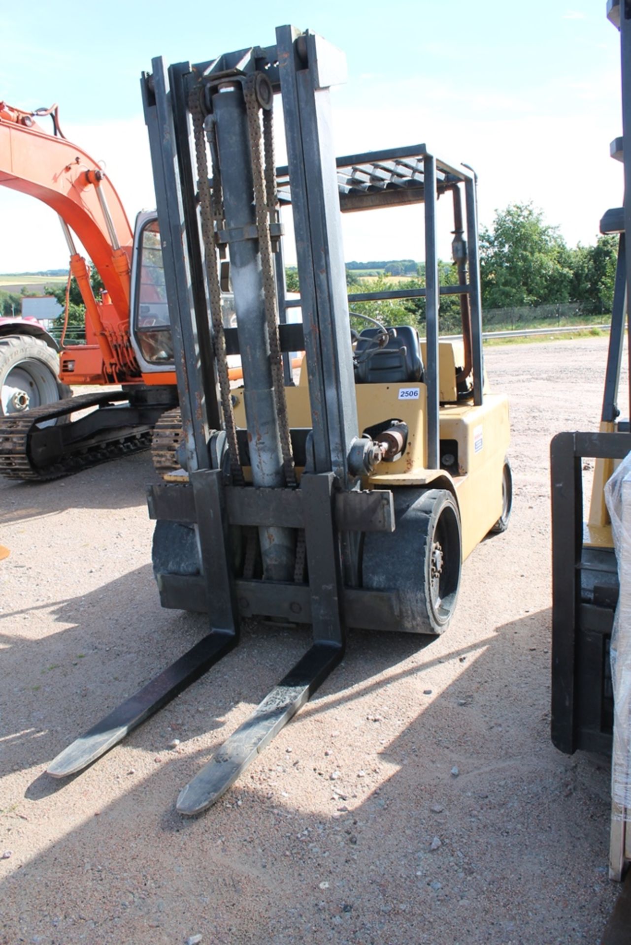 HYSTER FORKLIFT, S125A, DIESEL, 5000KG LIFT CAPACITY, , PLUS VAT