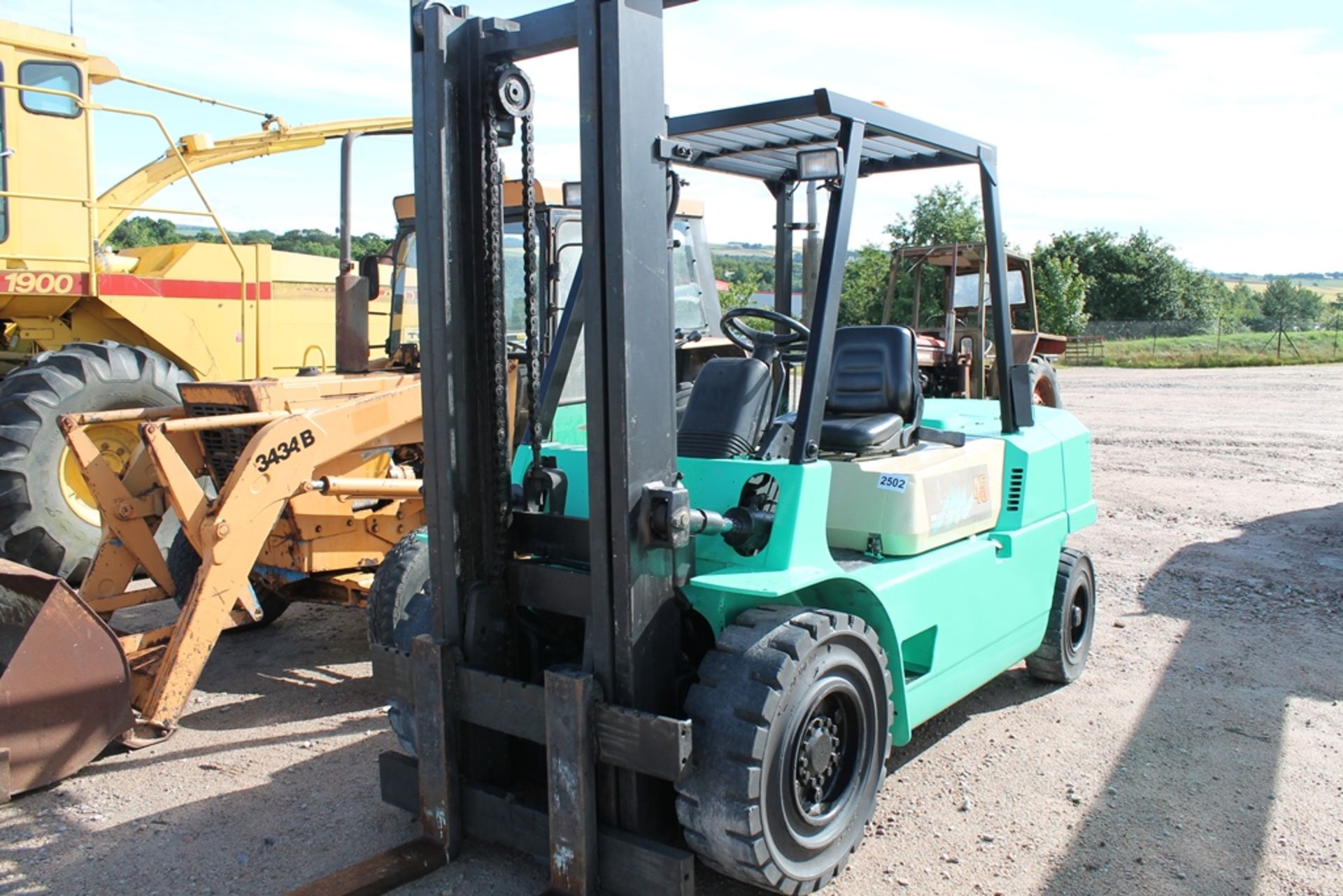 MITSUBISHI FORKLIFT, FD45, YEAR 1998, 4500KG LIFT CAPACITY, , PLUS VAT