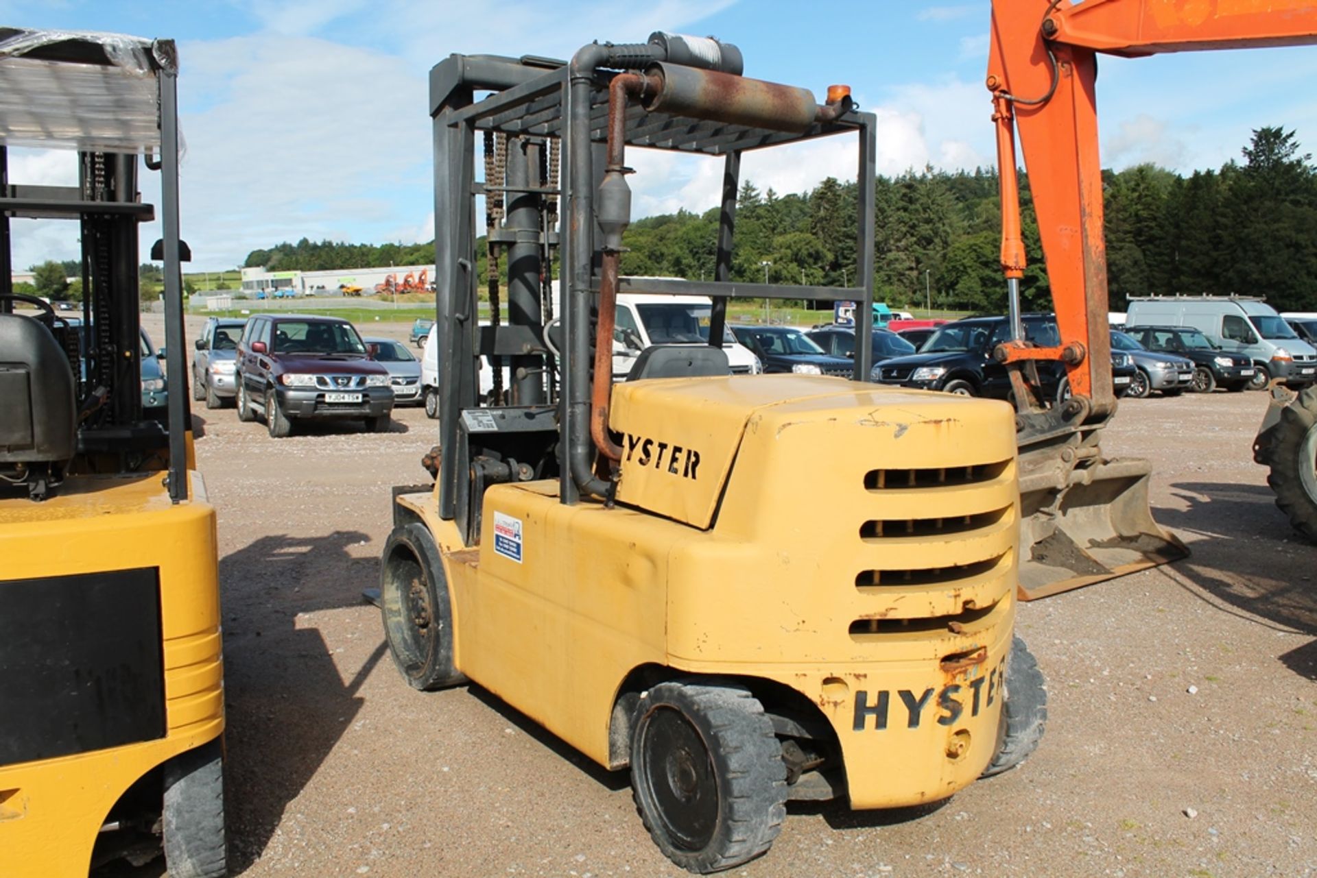 HYSTER FORKLIFT, S125A, DIESEL, 5000KG LIFT CAPACITY, , PLUS VAT - Image 2 of 5