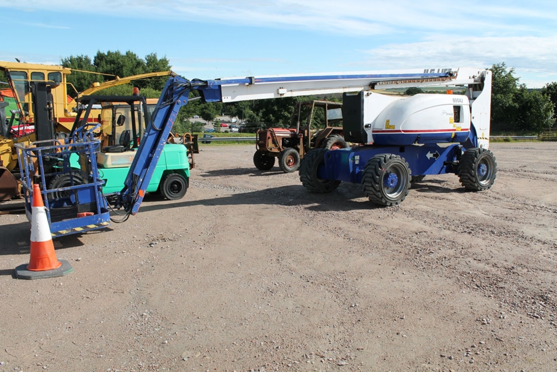 CHERRY PICKER, JLG 800AJP 26.9M, ARTICULATED BOOM, YEAR 2008, 2810 Hrs, , PLUS VAT, , , ,