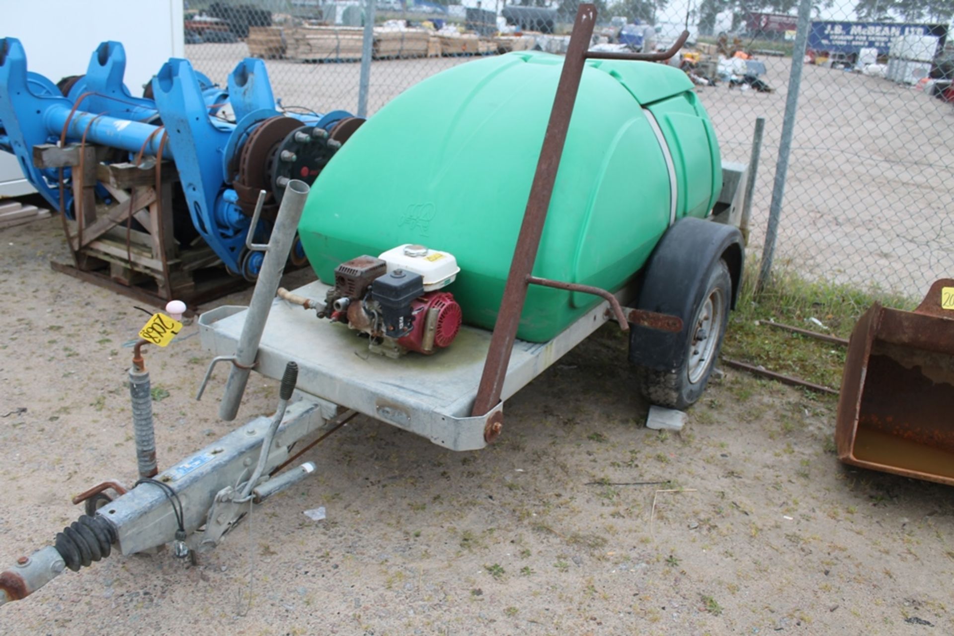 GREEN TANK C/W POWER WASHER