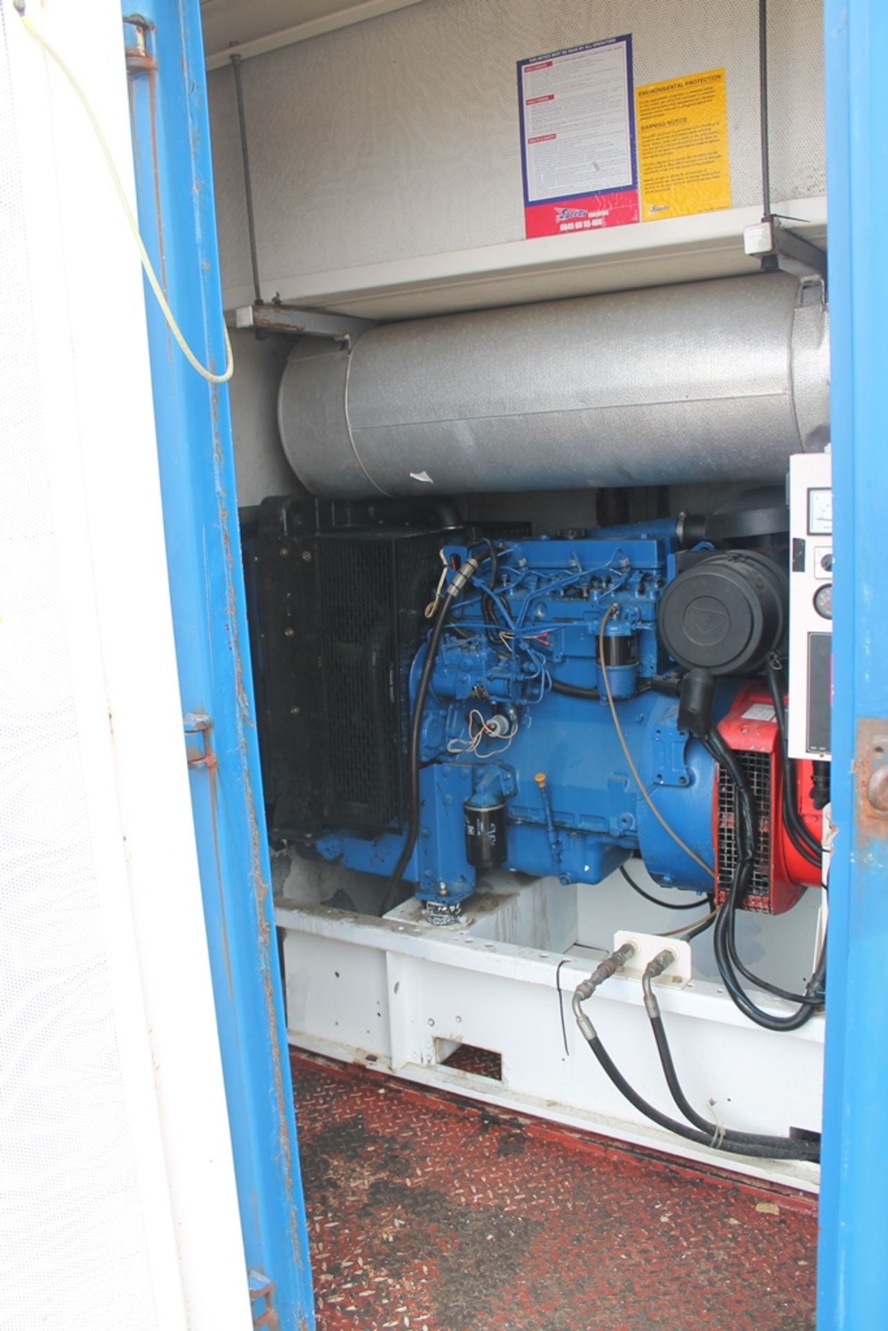 CONTAINER C/W GENSET PERKINS GENERATOR - Image 3 of 4