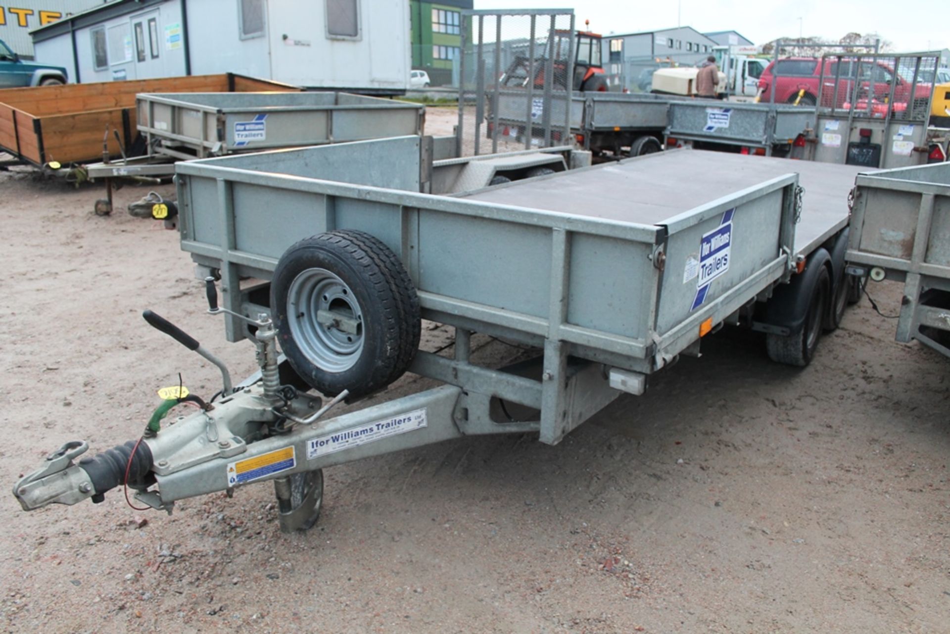 IFOR WILLIAMS LM186 TRI AXLE H/BOARD TRAILER