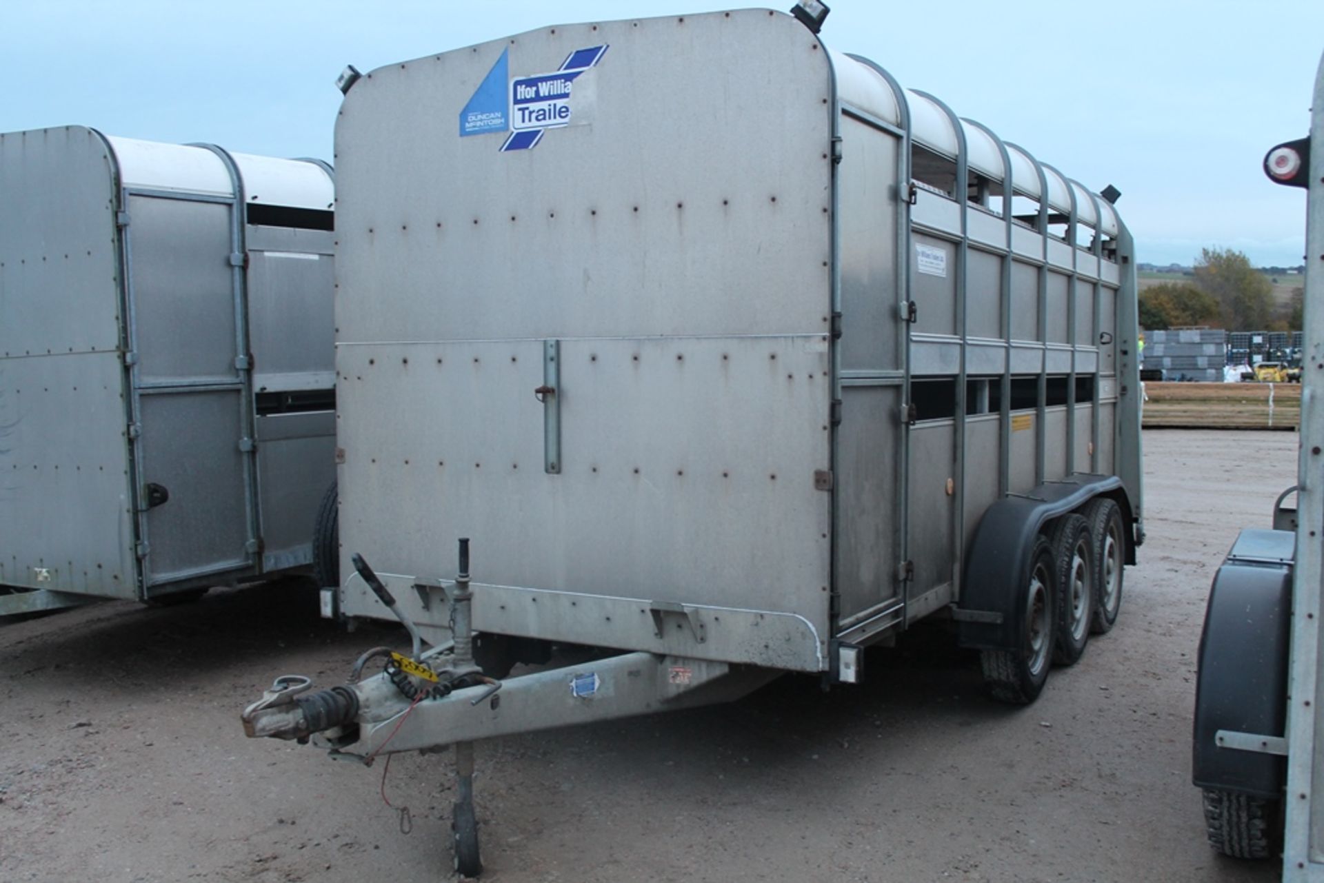 IW LIVSTOCK TRAILER TRI AXLE