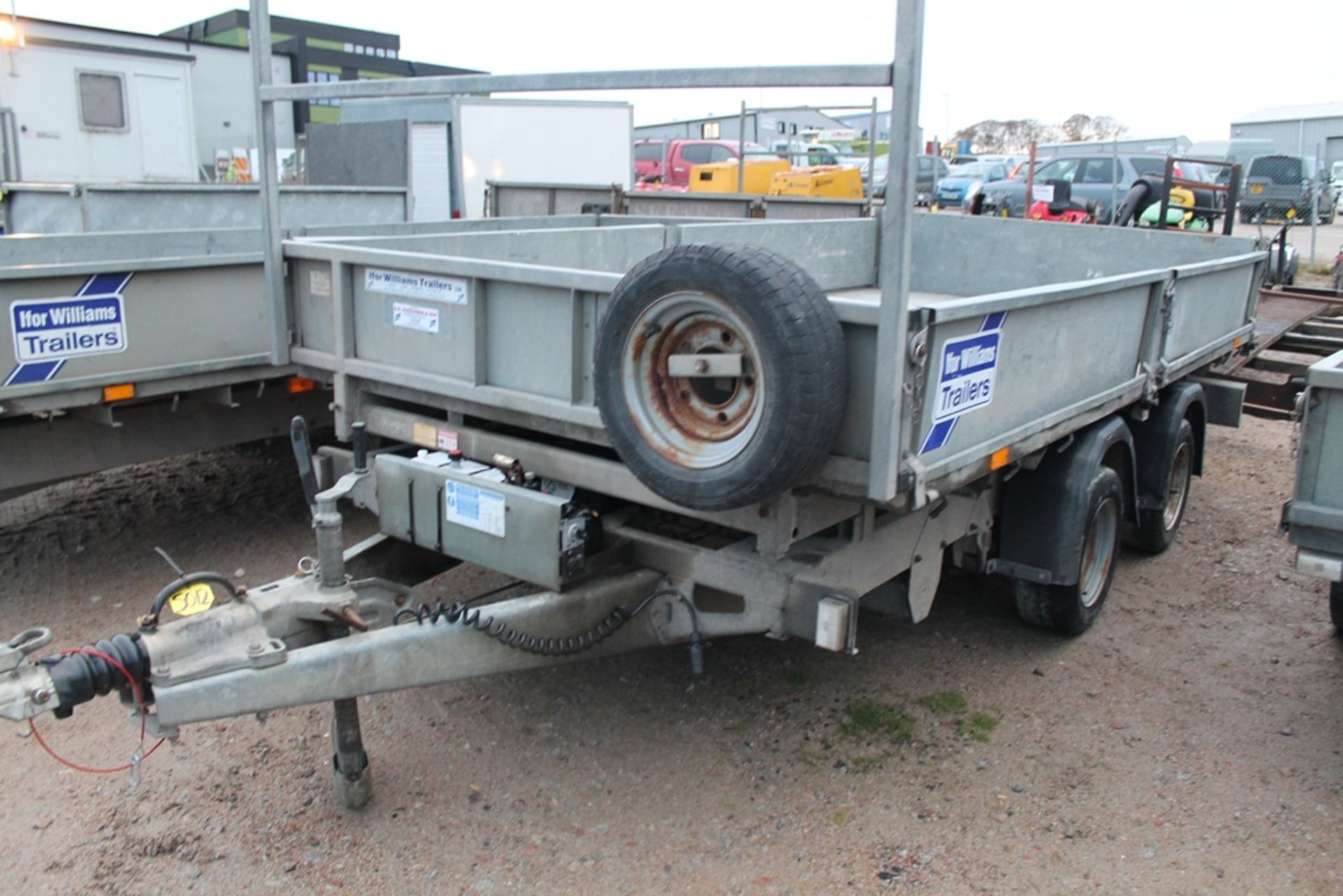IFOR WILLIAMS TT126 TIPPING TRAILER