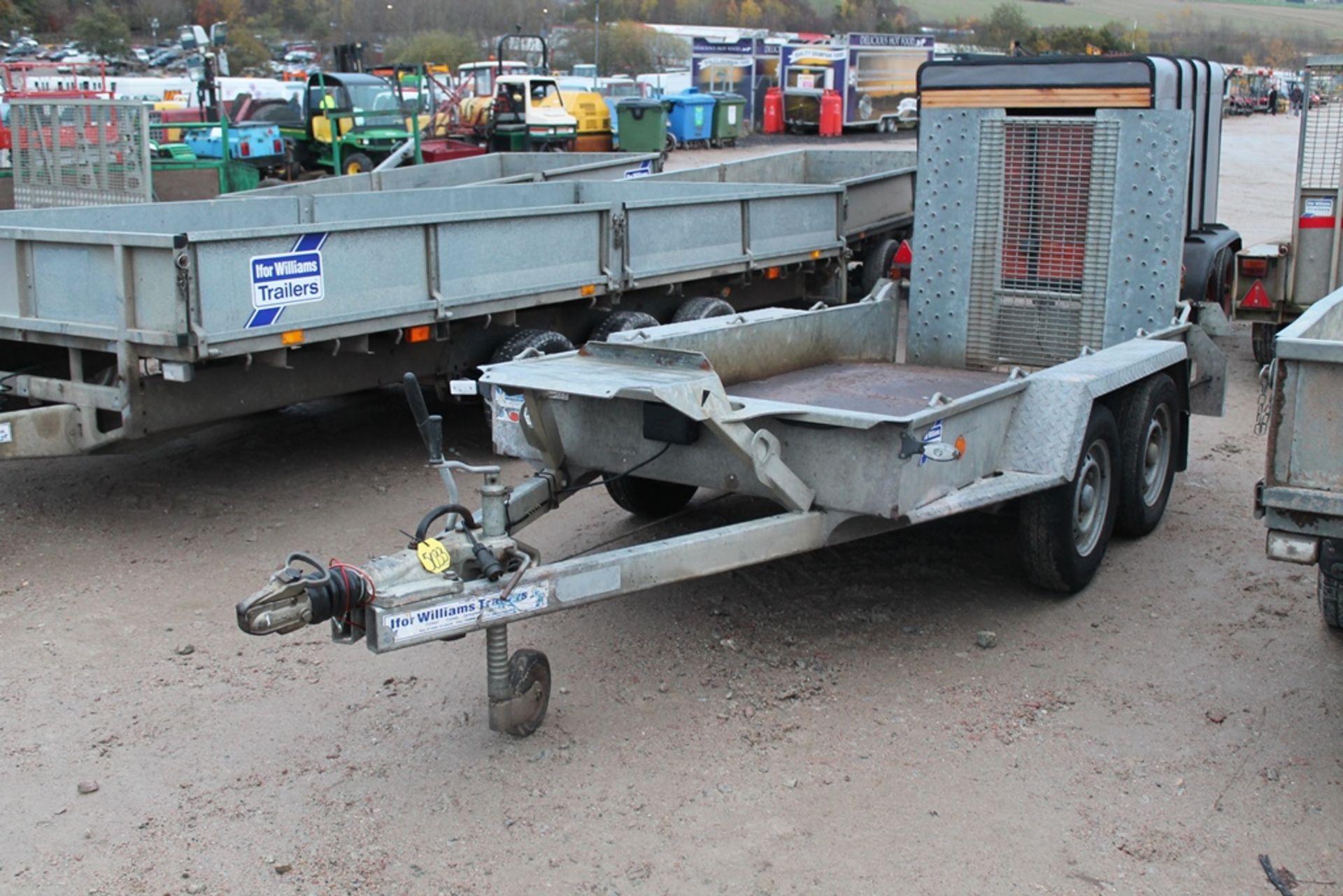 IW GH94 PLANT TRAILER C/W BEAVER TAIL