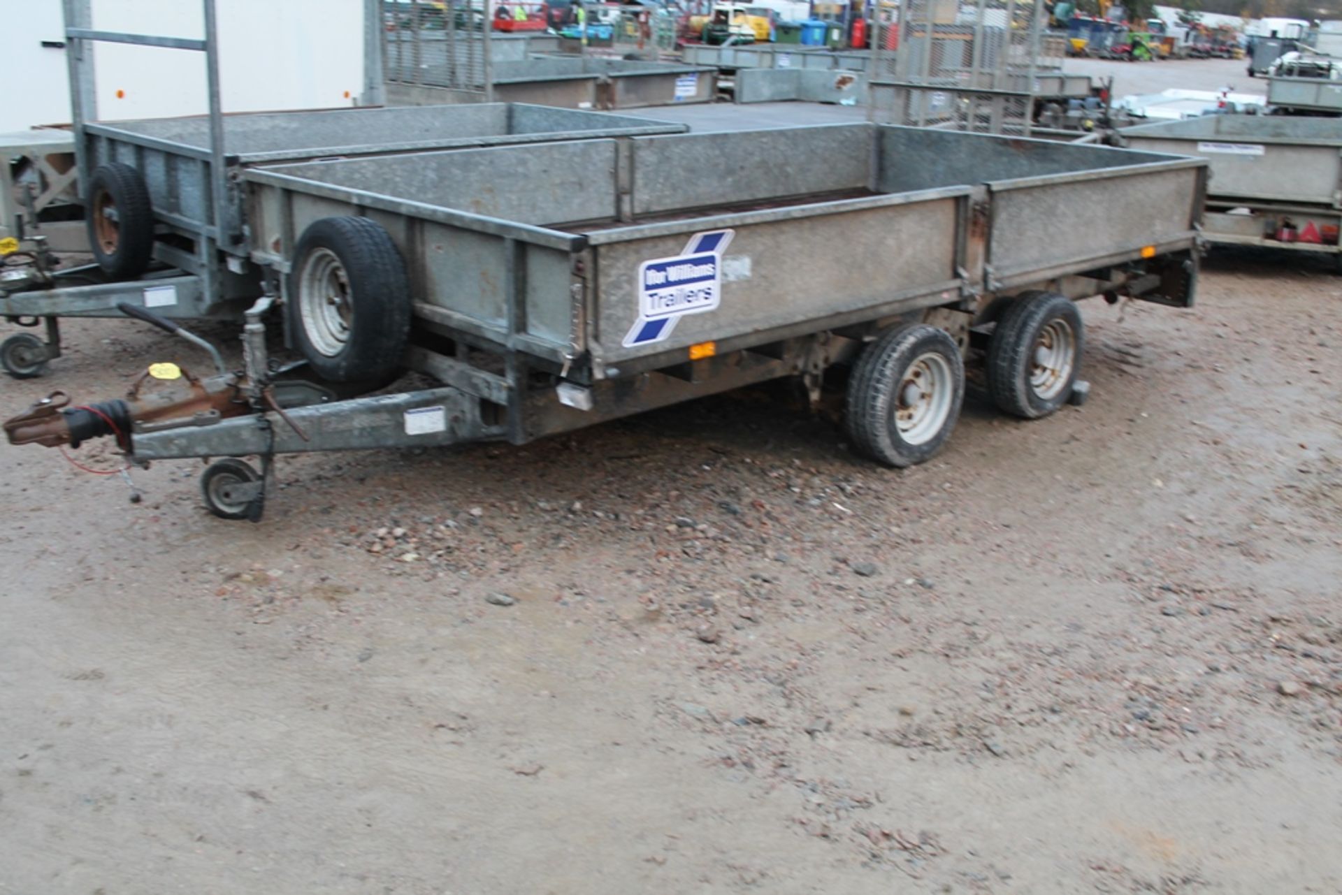IFOR WILLIAMS LM126 DROPSIDE TRAILER