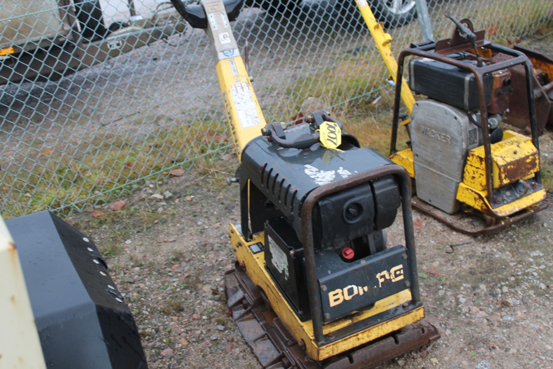 BOMAG VIBRATING PLATE