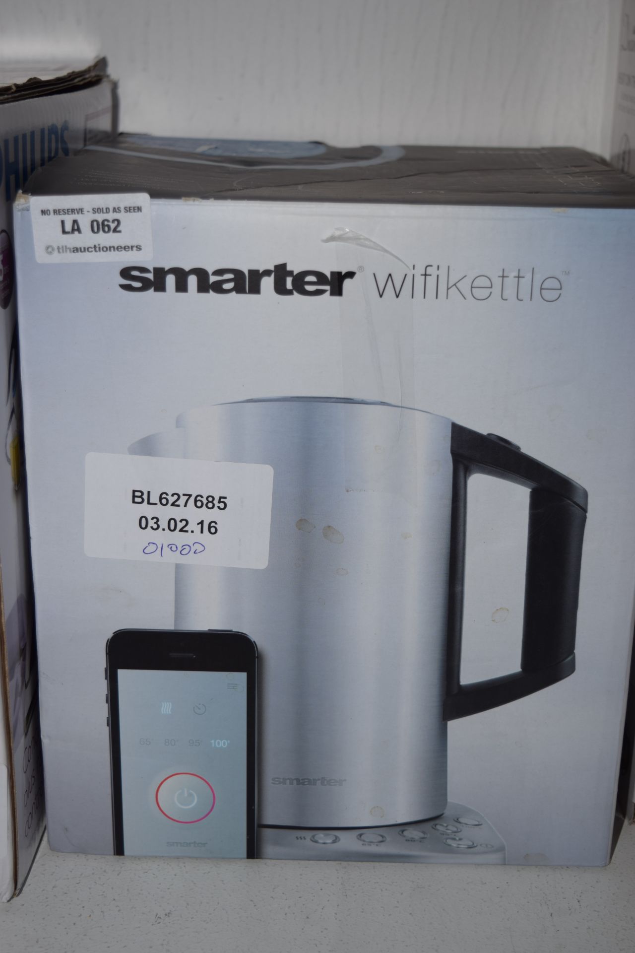 BOXED SMARTER WIFI KETTLE RRP£100 (34.2.1.6)