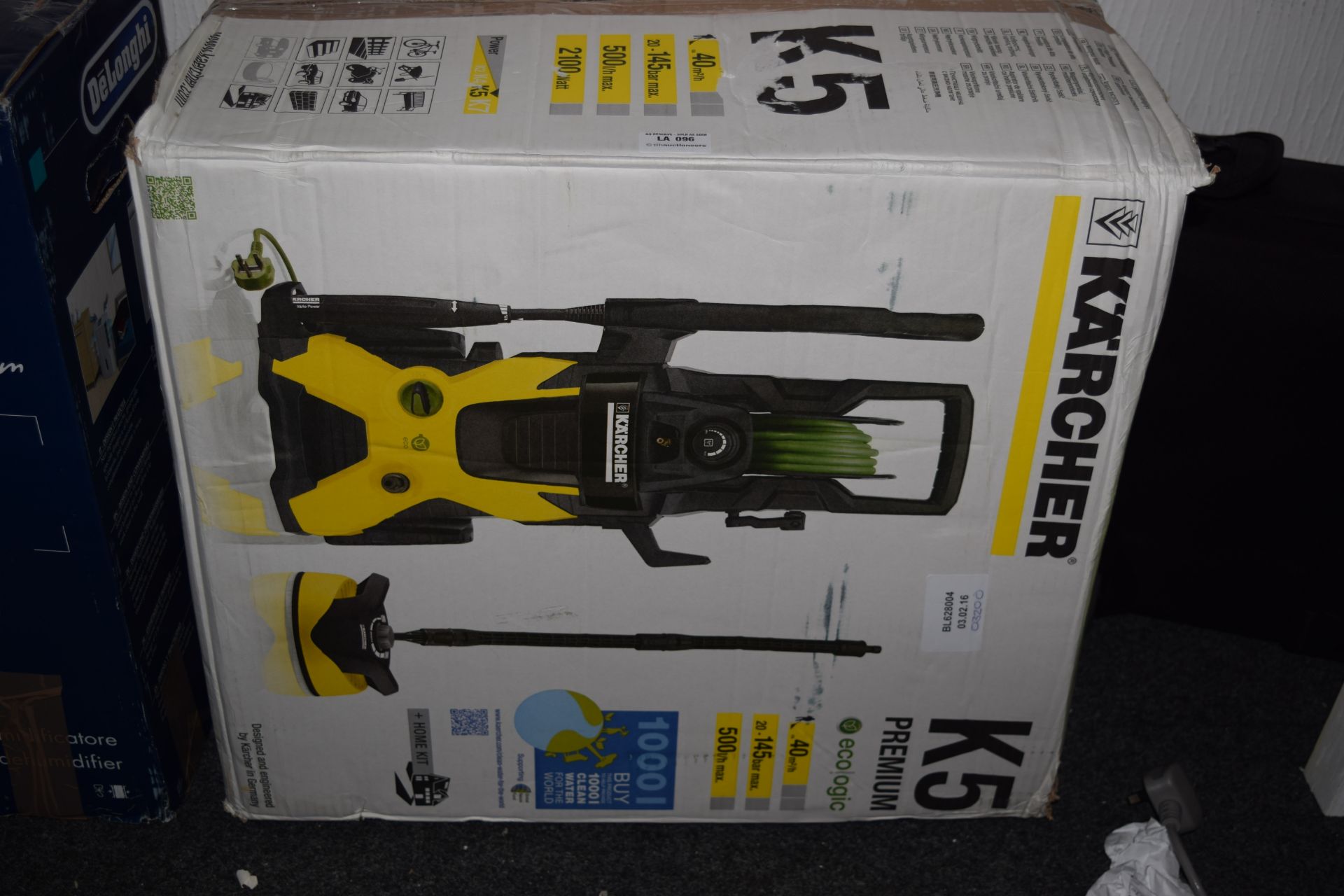 BOXED KARCHER K5 PREMIUM ECHO LOGIC HIGH PRESSURE WASHER RRP£320