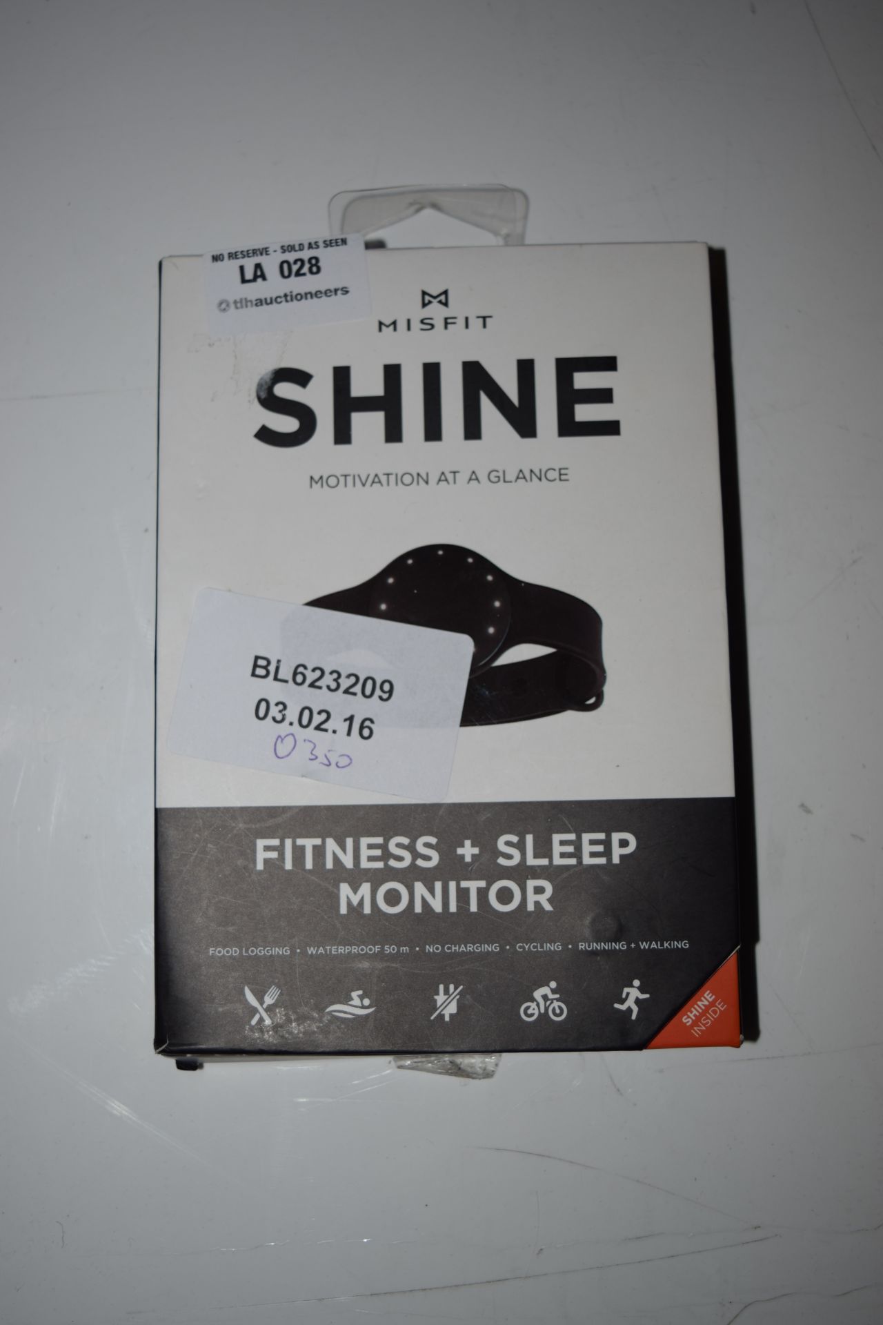 BOXED MISFIT SHINE FITNESS PLUS SLEEP MONITOR RRP£35