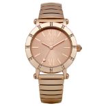 Boxed Brand New, LIPSY LADIES ROSE GOLD COLOURED EXPANDER STRAP WATCH WITH ROSE GOLD COLOURED