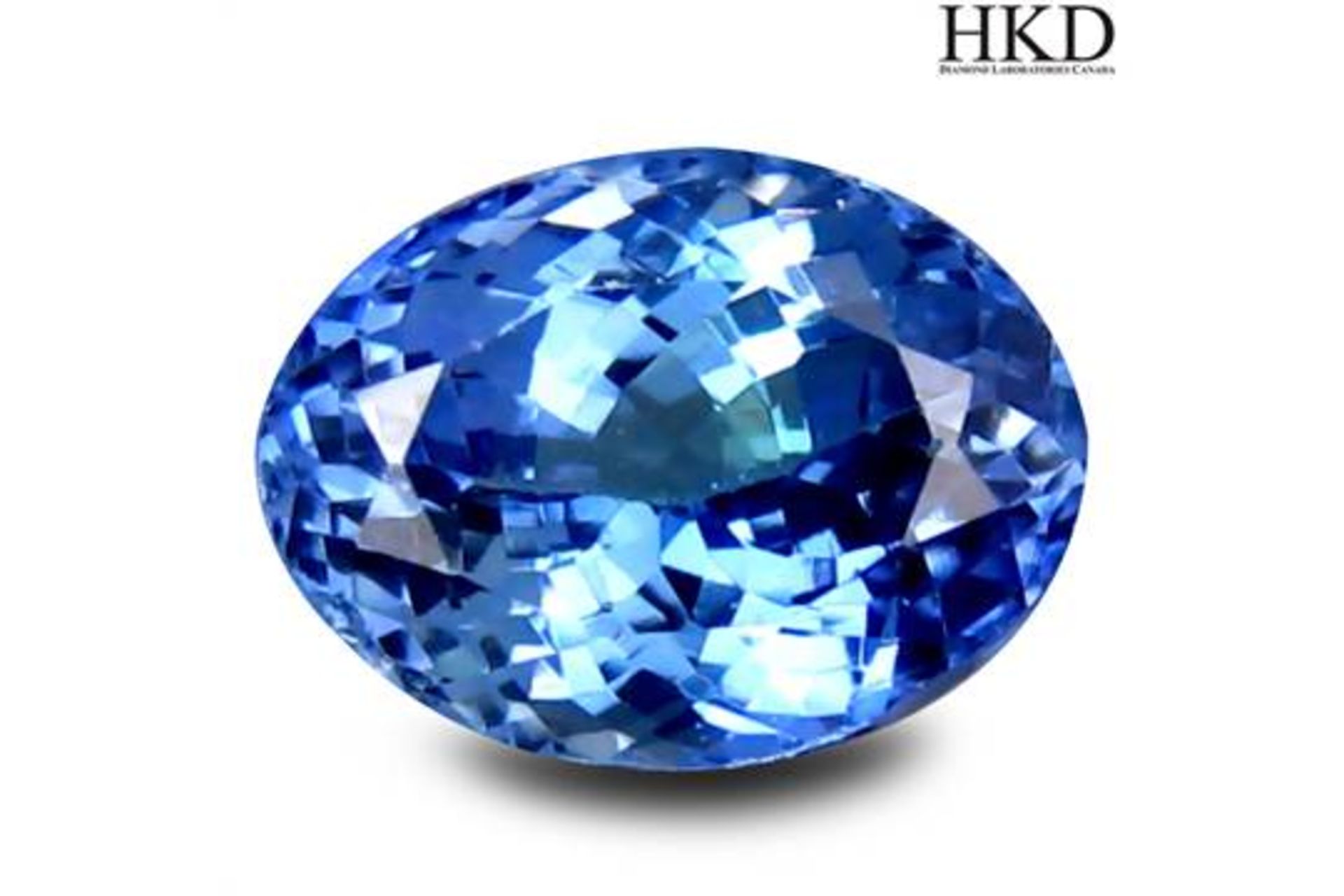 A Beautiful GIL Certified 2.22ct Oval Facetted Cut Natural Tanzanite Investment Gemstone, Retail