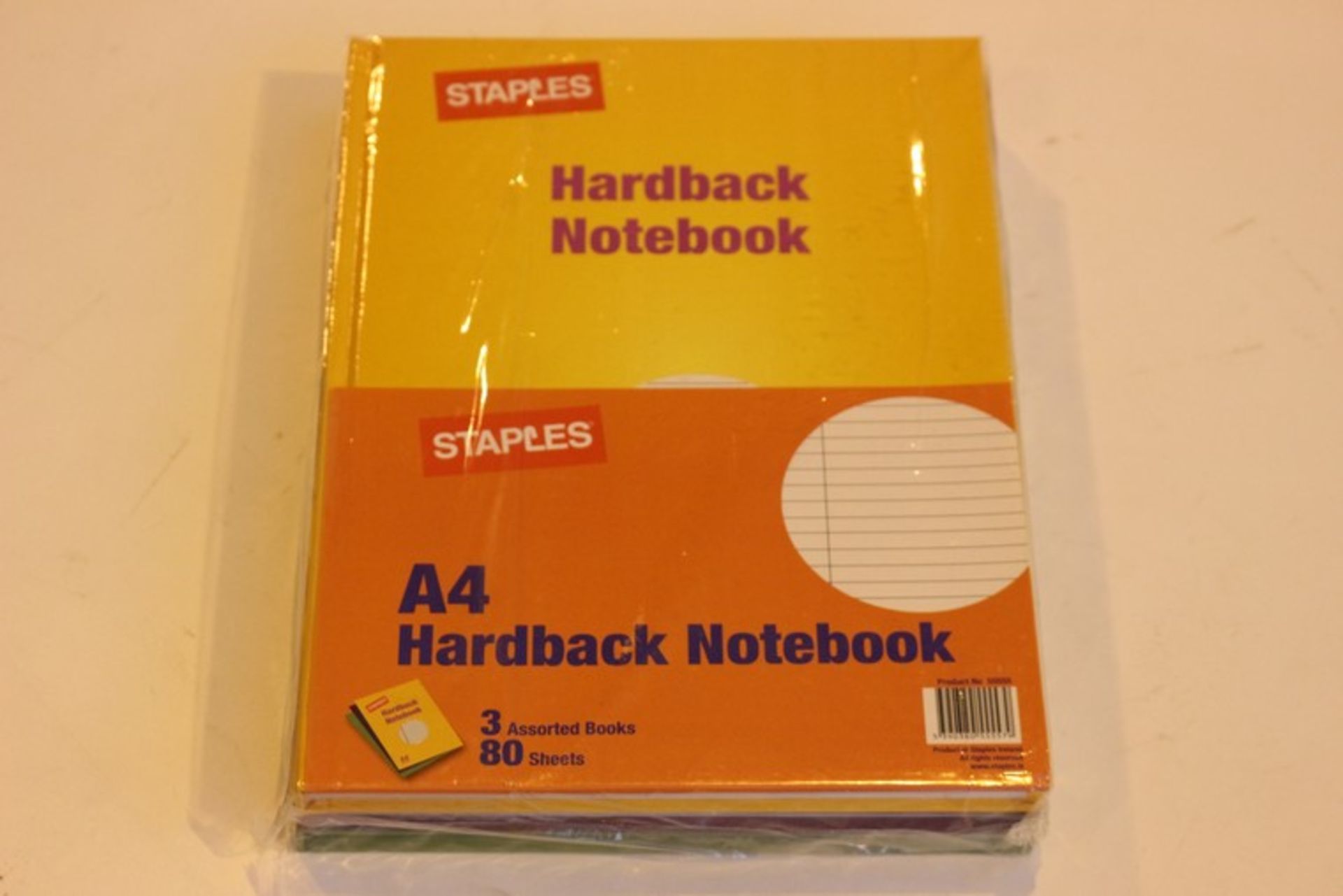 5 x BOXES EACH CONTAINING 30 BRAND NEW A4 HARD BACK 80 PAGE NOTEBOOKS *PLEASE NOTE THAT THE BID