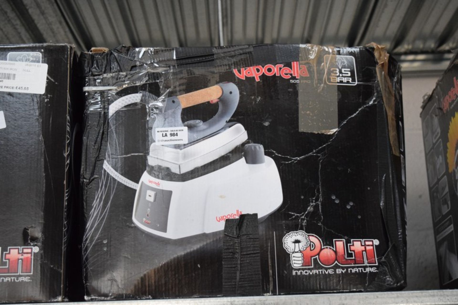 1 X BOXED VAPORELLA POLTI STEAM IRON RRP £50 03.06.2016 (PALLET 502)