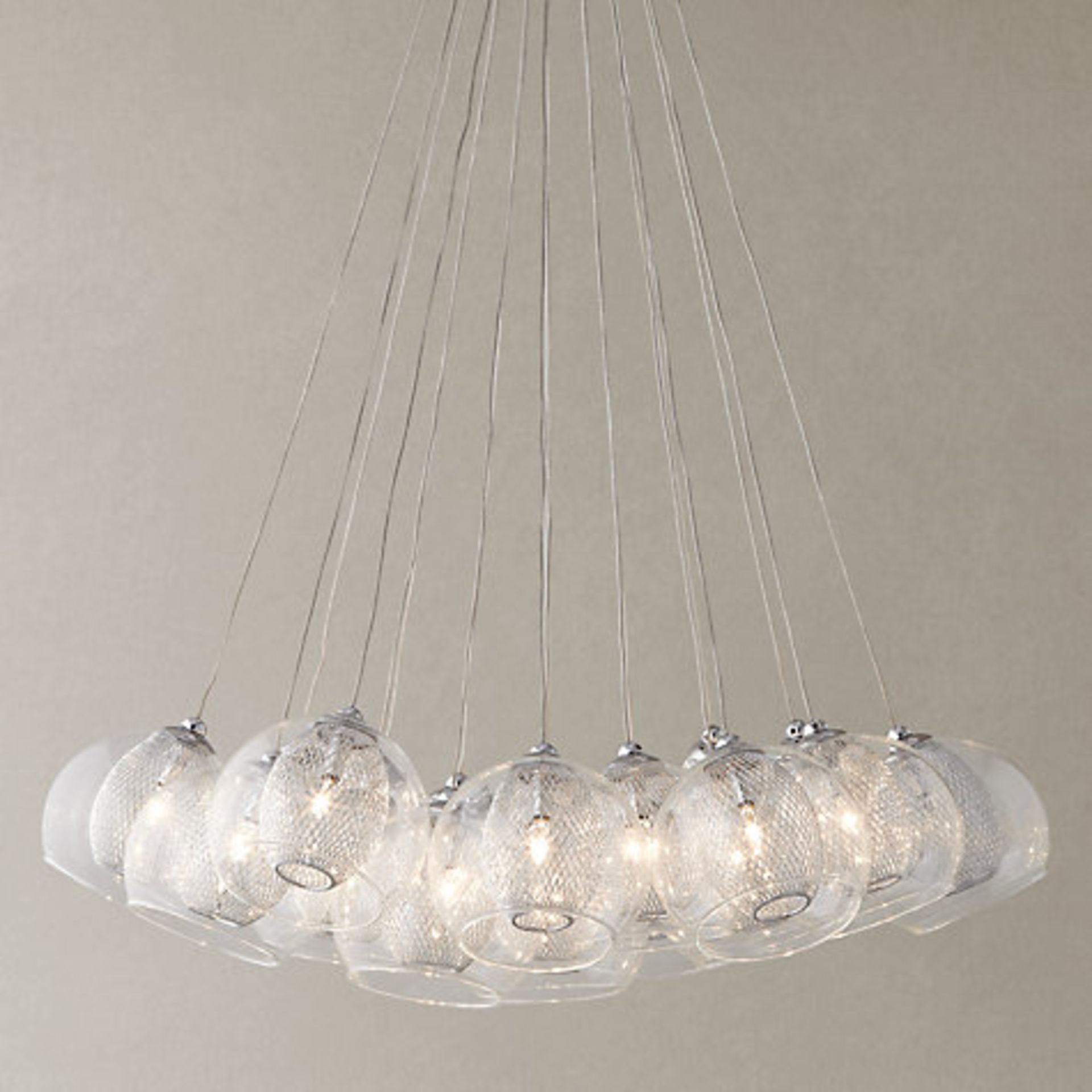 1 x BOXED LEWIS CEILING LIGHT FITTING RRP £195 (22.4.16) *PLEASE NOTE THAT THE BID PRICE IS