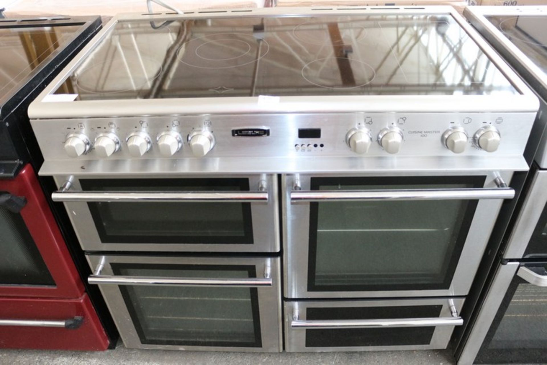 1 x LEISURE COOKMASTER 101 PROFESSIONAL SERIES RANGE COOKER WITH 5 ...