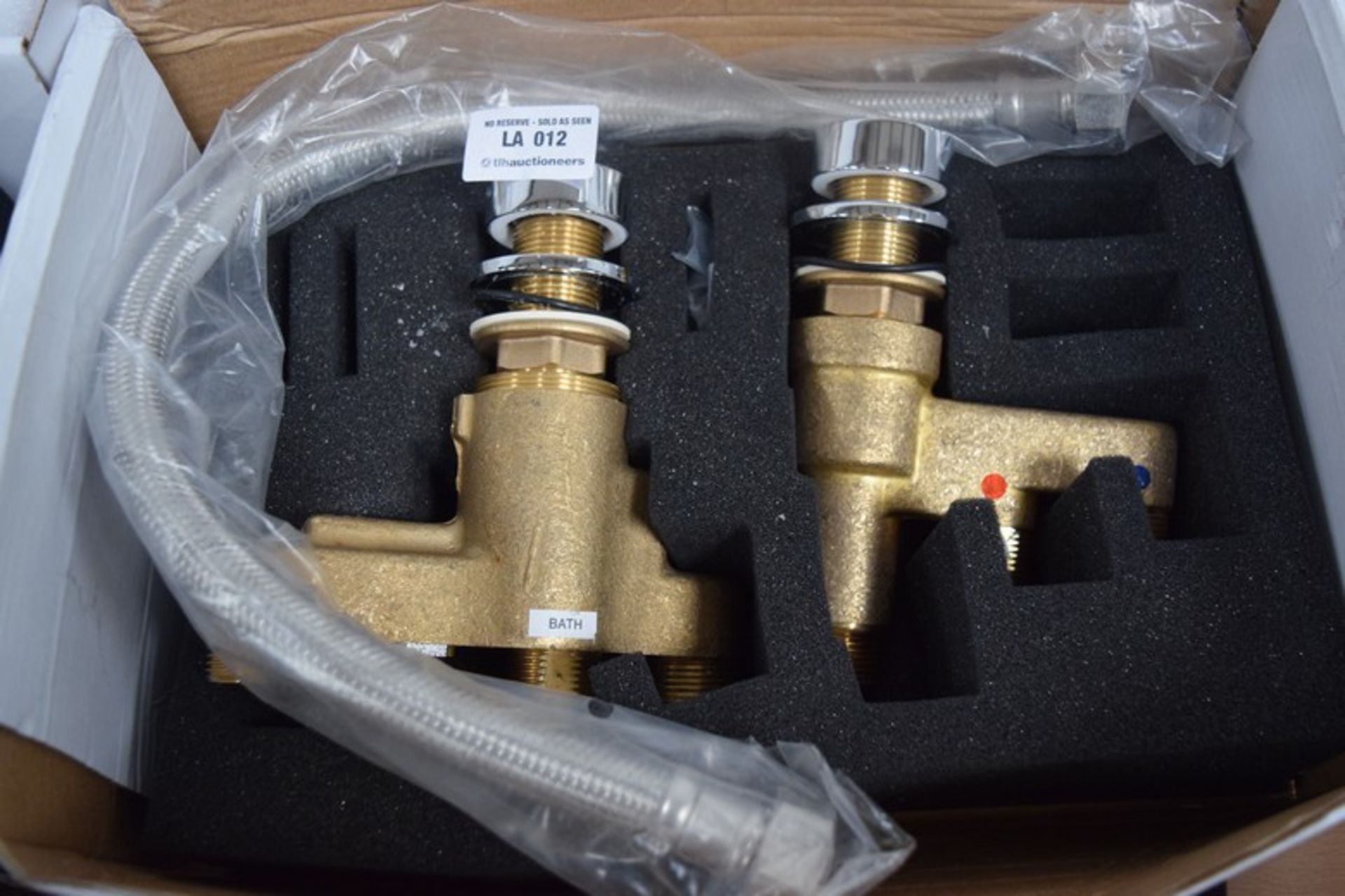 1 X SET OF 2 CONCEALED DECK MOUNTED BATH AND SHOWER VALVES (PALLET 13)