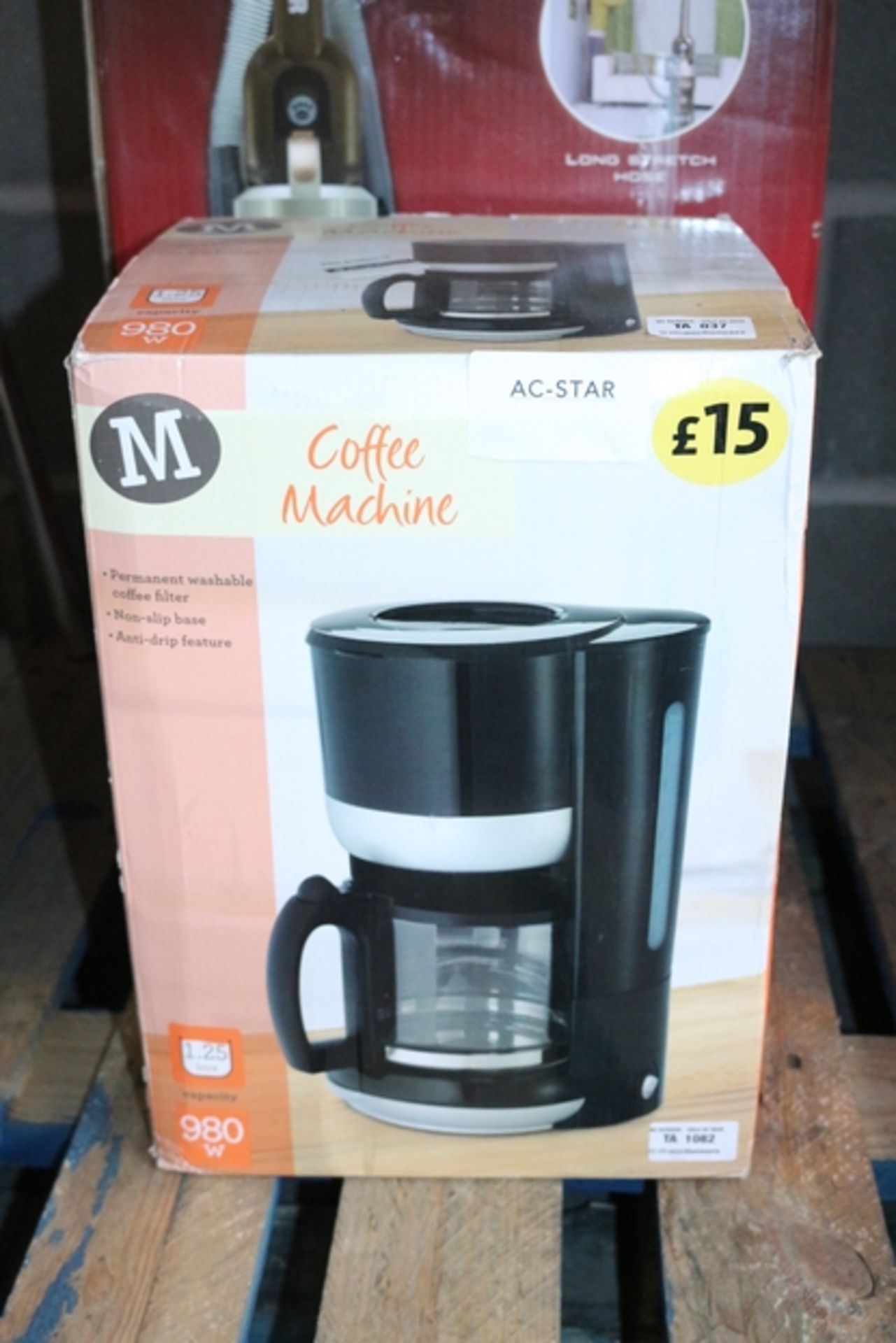 1X BOXED COFFEE MACHINE (AC-STAR)