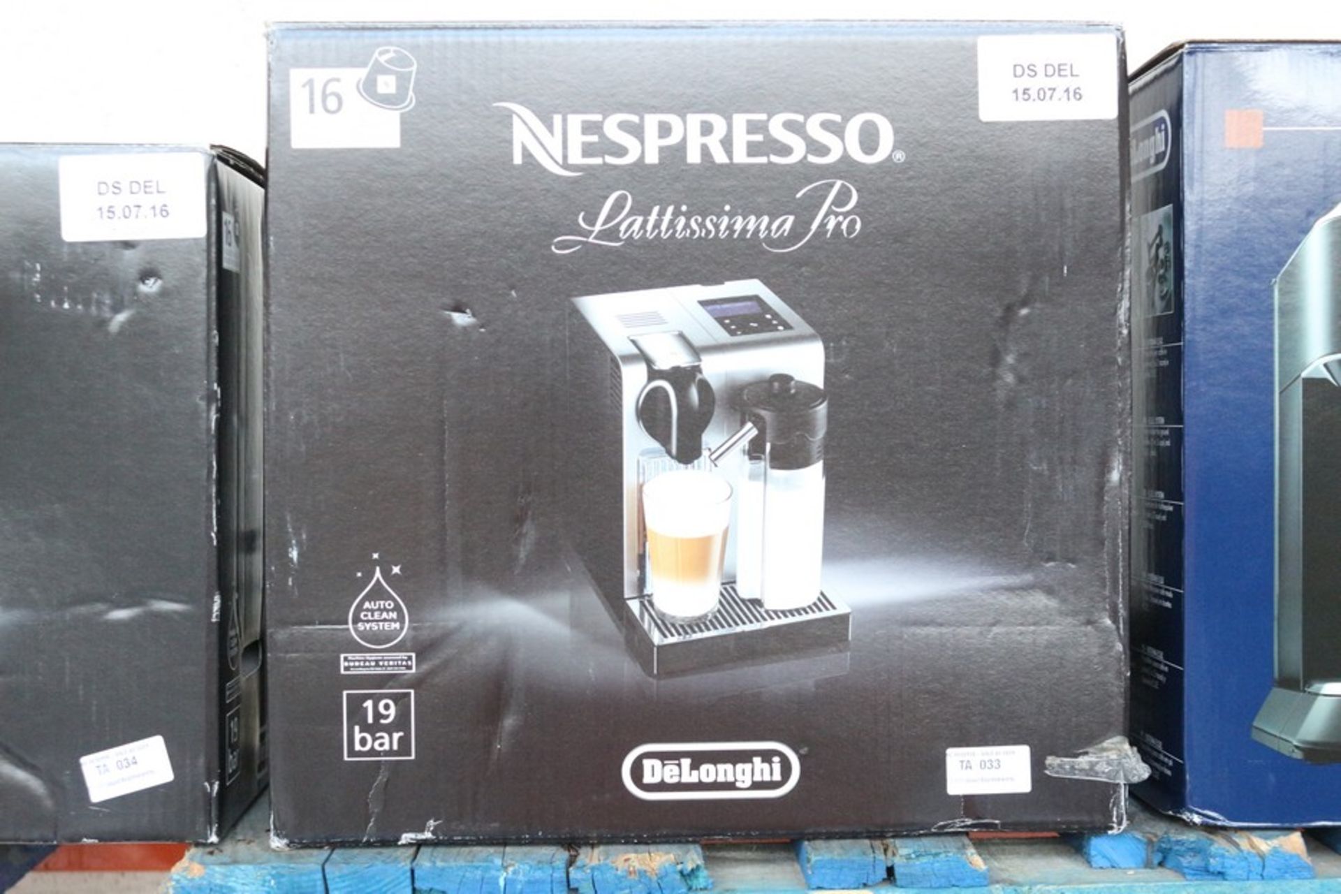 1X BOXED DELONGHI NESPRESSO LATISSIMA PRO RRP £200 (DS-DEL)