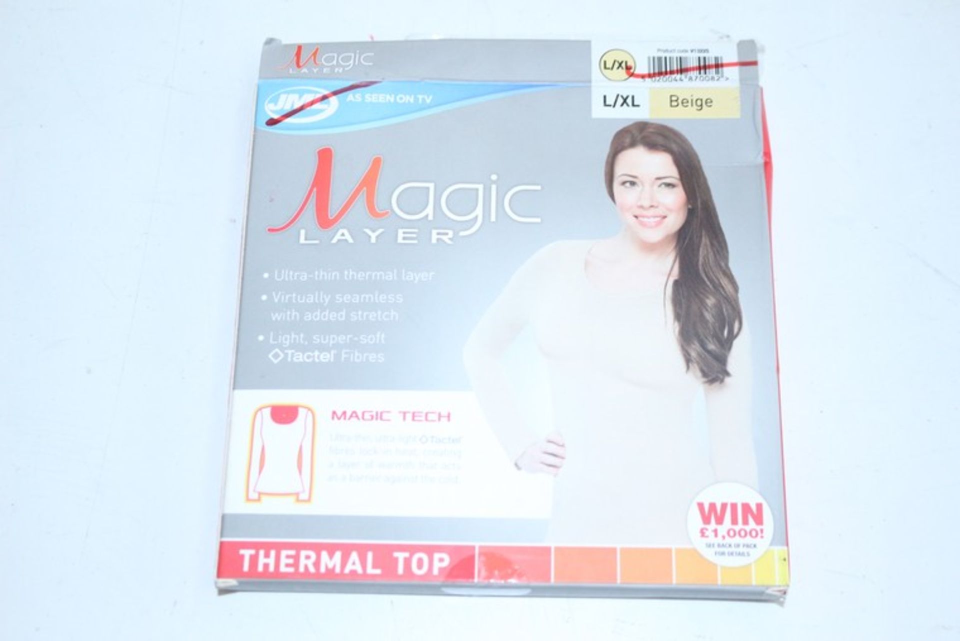 11 x ASSORTED MAGIC LAYER UNDER CLOTHING THERMAL TOPS *PLEASE NOTE THAT THE BID PRICE IS